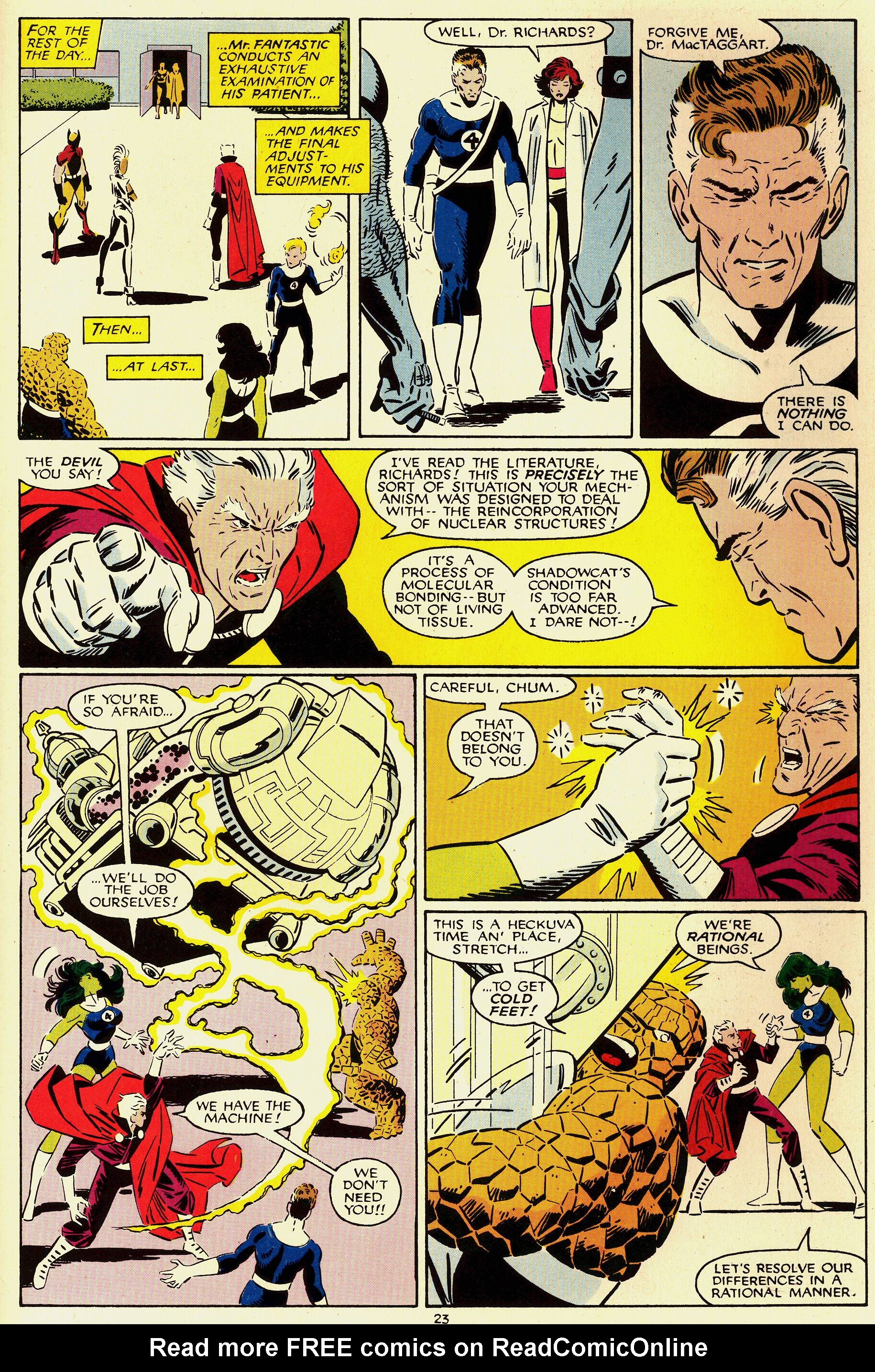 Read online Fantastic Four vs. X-Men comic -  Issue #1 - 24