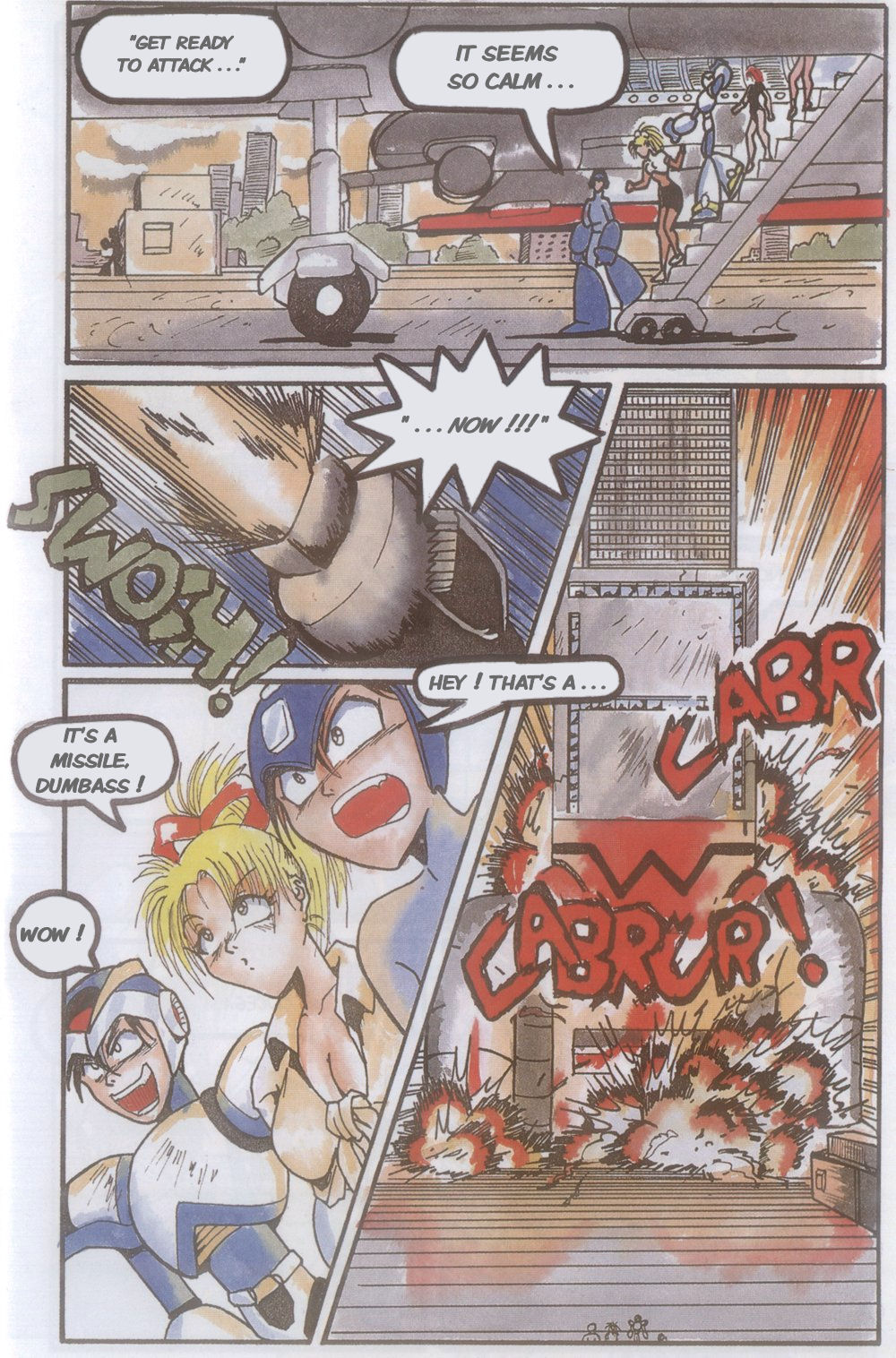 Read online Novas Aventuras de Megaman comic -  Issue #8 - 7