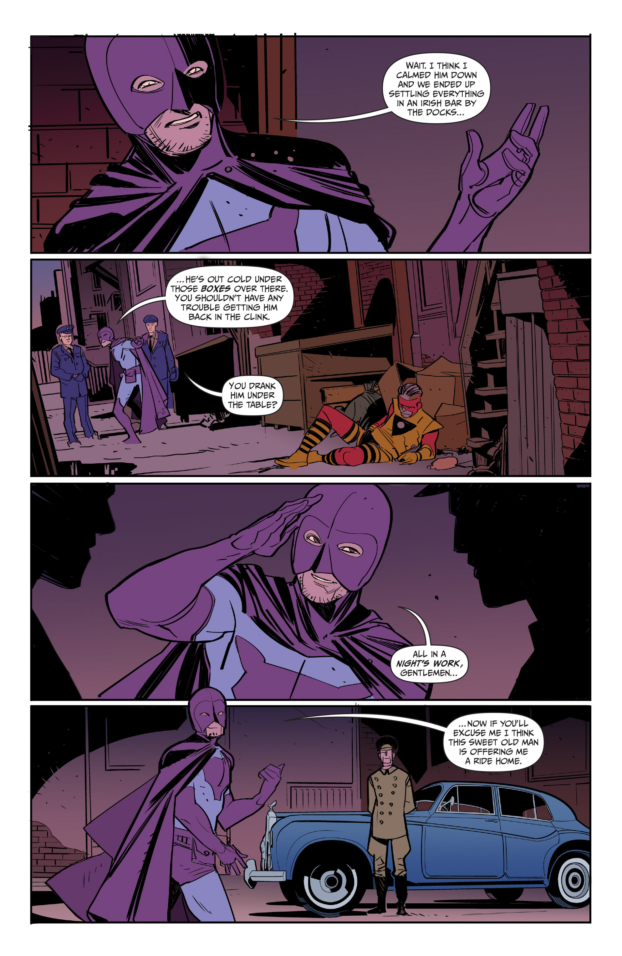 Read online Jupiter's Circle comic -  Issue #5 - 6