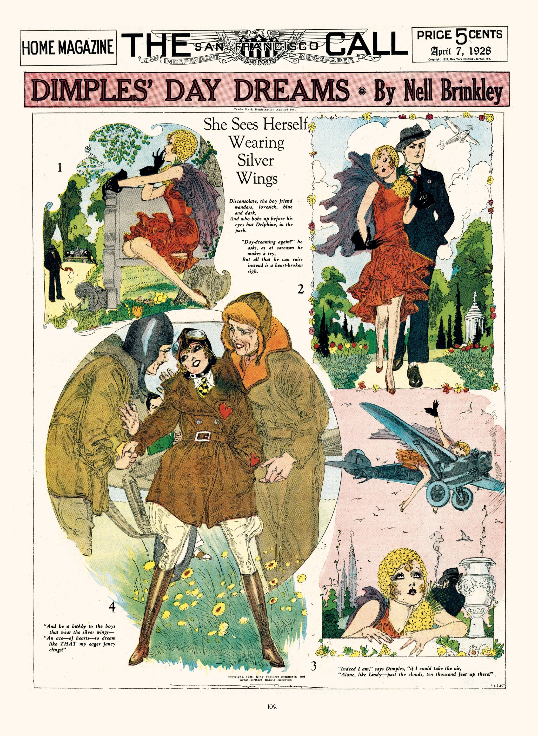 Read online The Brinkley Girls: The Best of Nell Brinkley's Cartoons comic -  Issue # TPB - 109