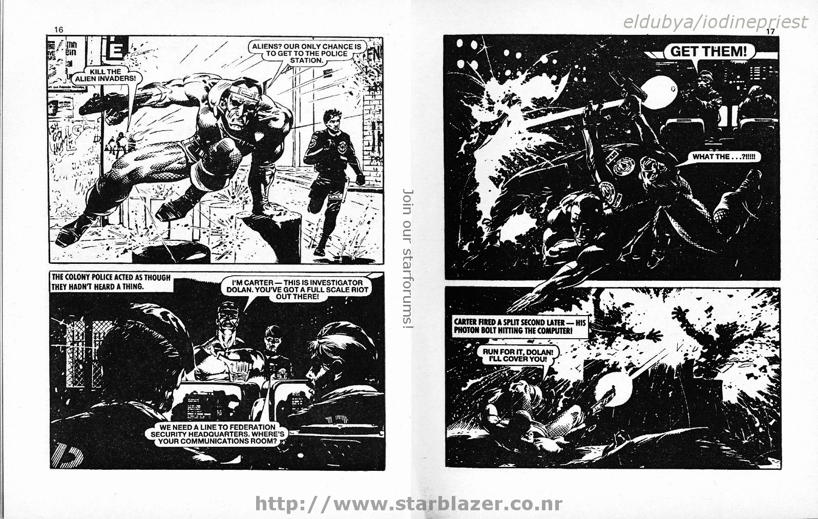 Read online Starblazer comic -  Issue #191 - 10