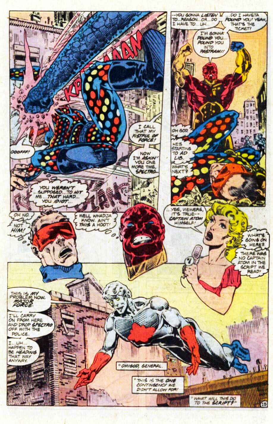 Read online Captain Atom (1987) comic -  Issue #15 - 15