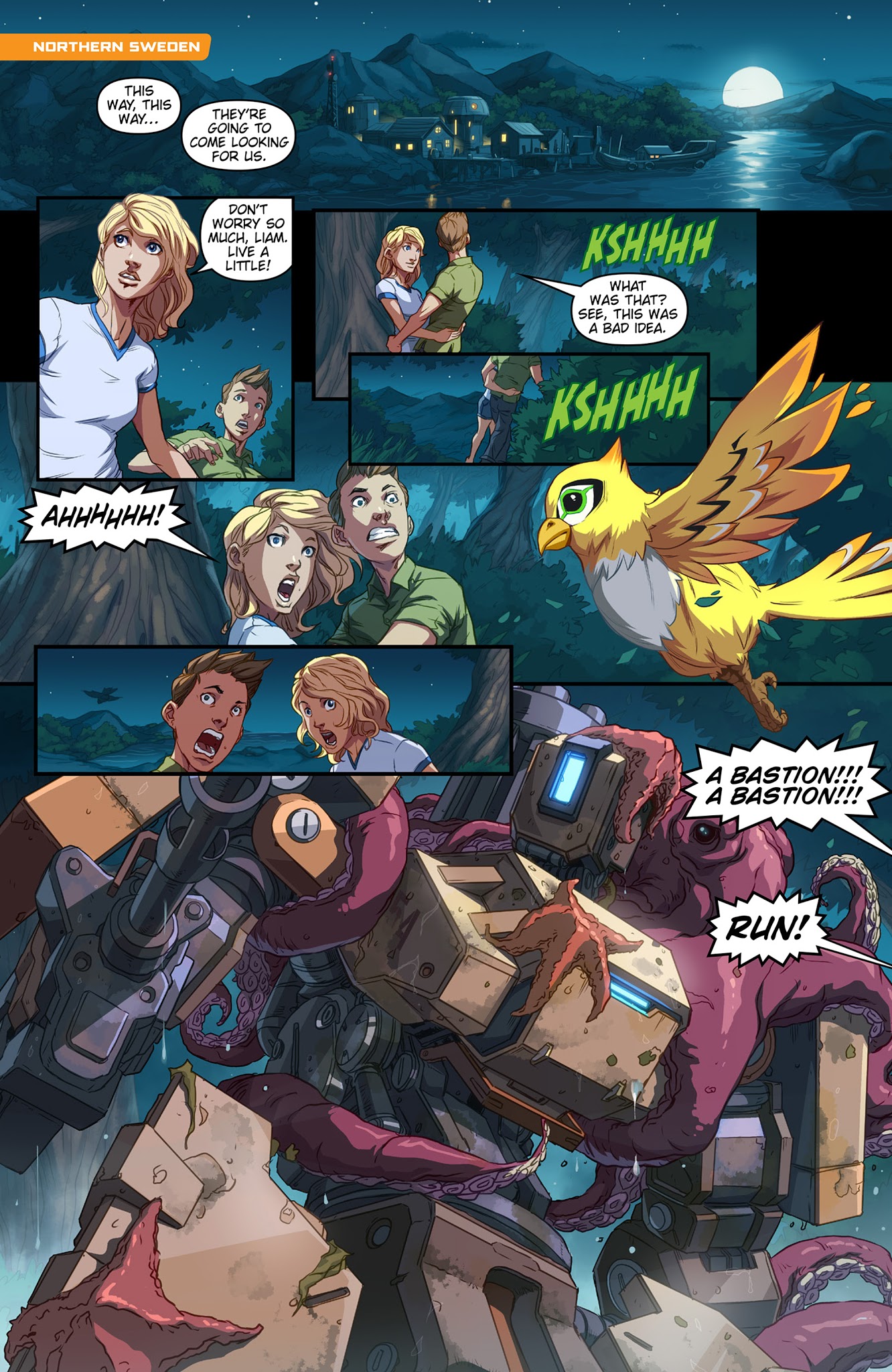 Read online Overwatch comic -  Issue #11 - 3