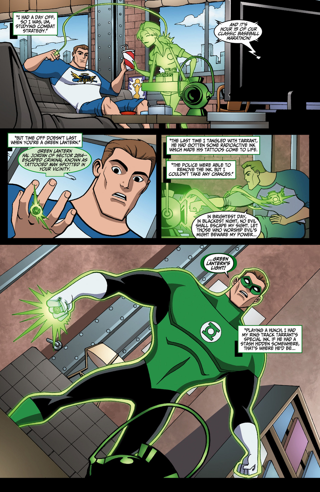 Green Lantern The Animated Series Issue 4 | Read Green Lantern The Animated  Series Issue 4 comic online in high quality. Read Full Comic online for  free - Read comics online in