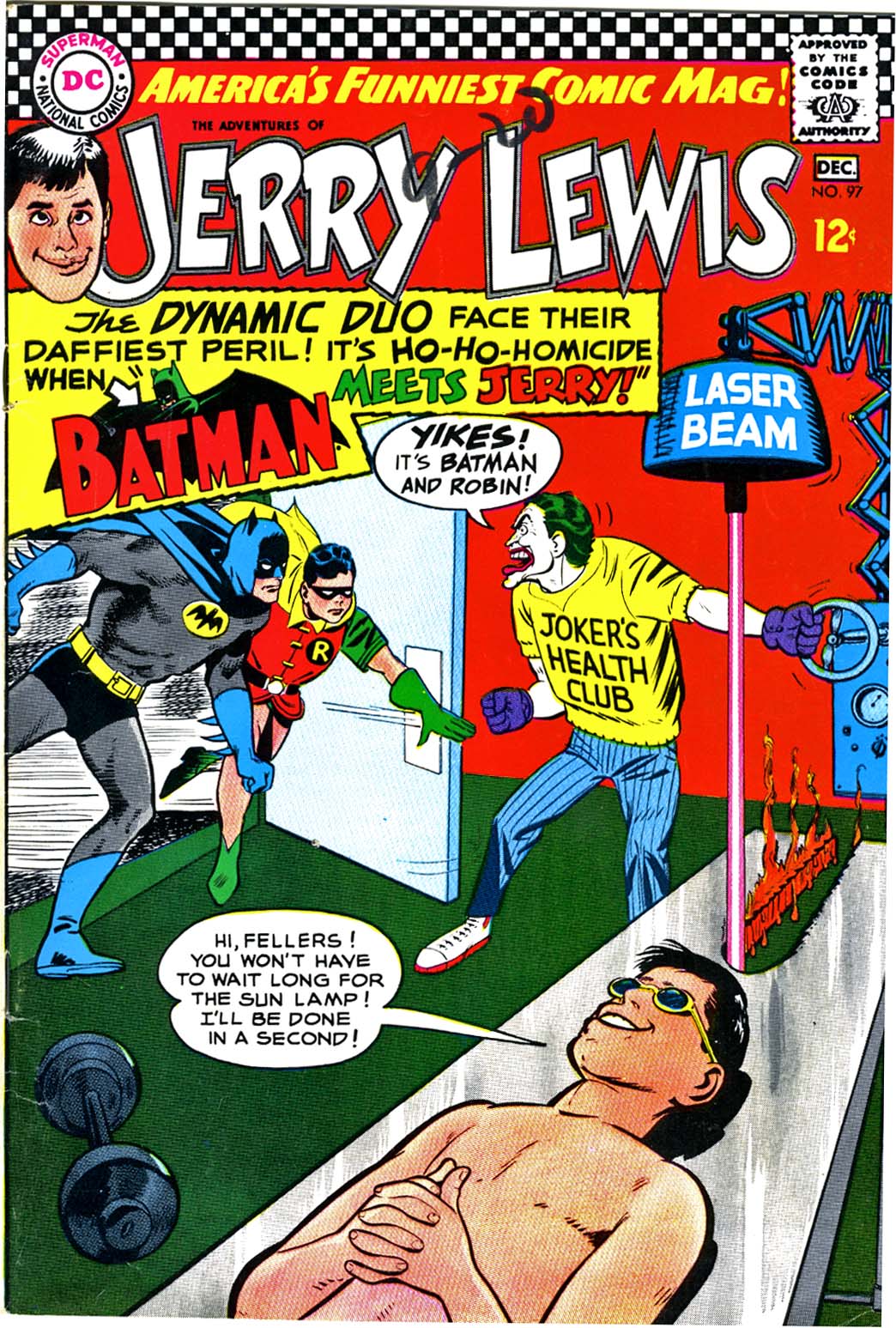 Read online The Adventures of Jerry Lewis comic -  Issue #97 - 1