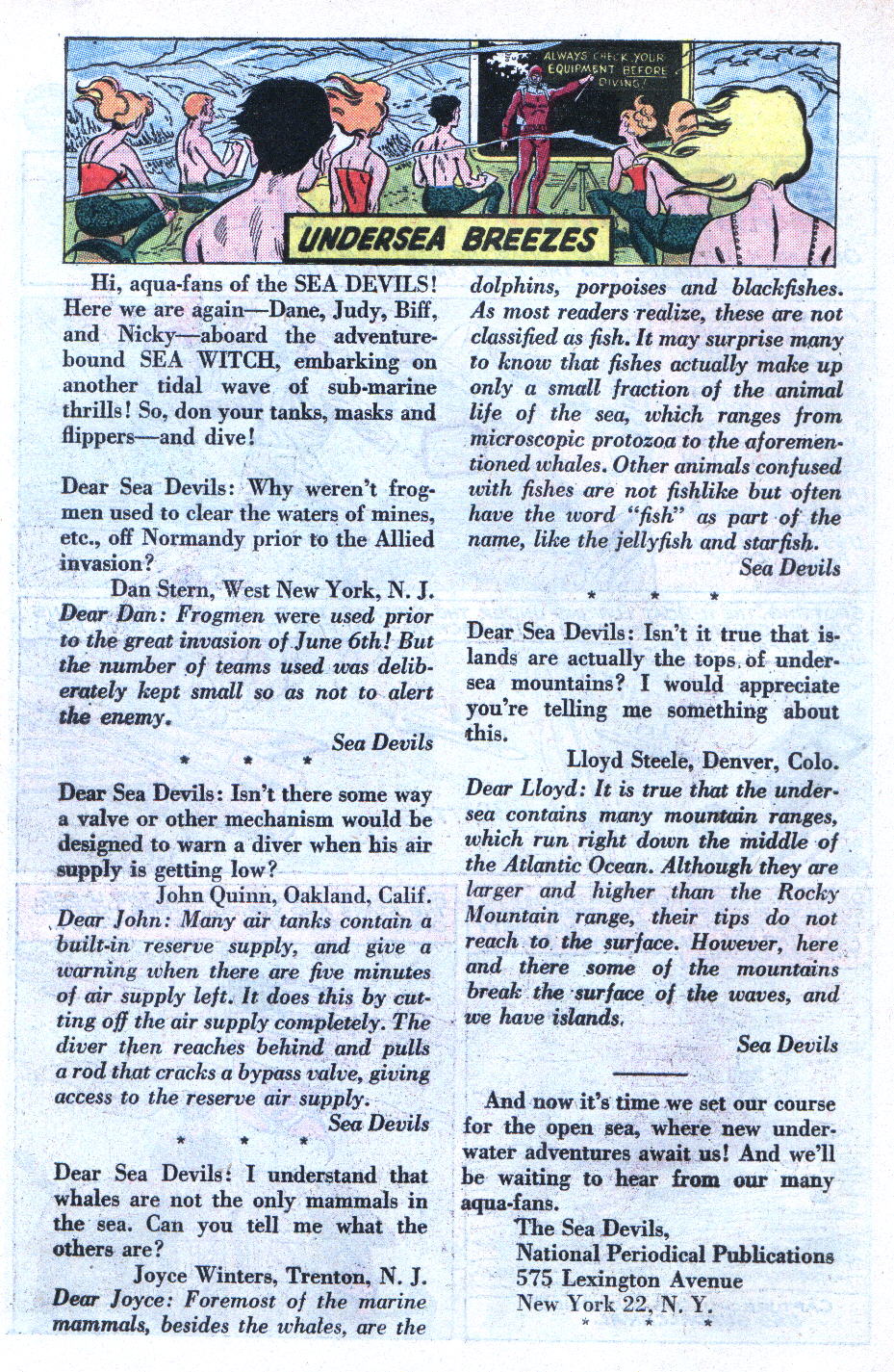 Read online Sea Devils comic -  Issue #6 - 19