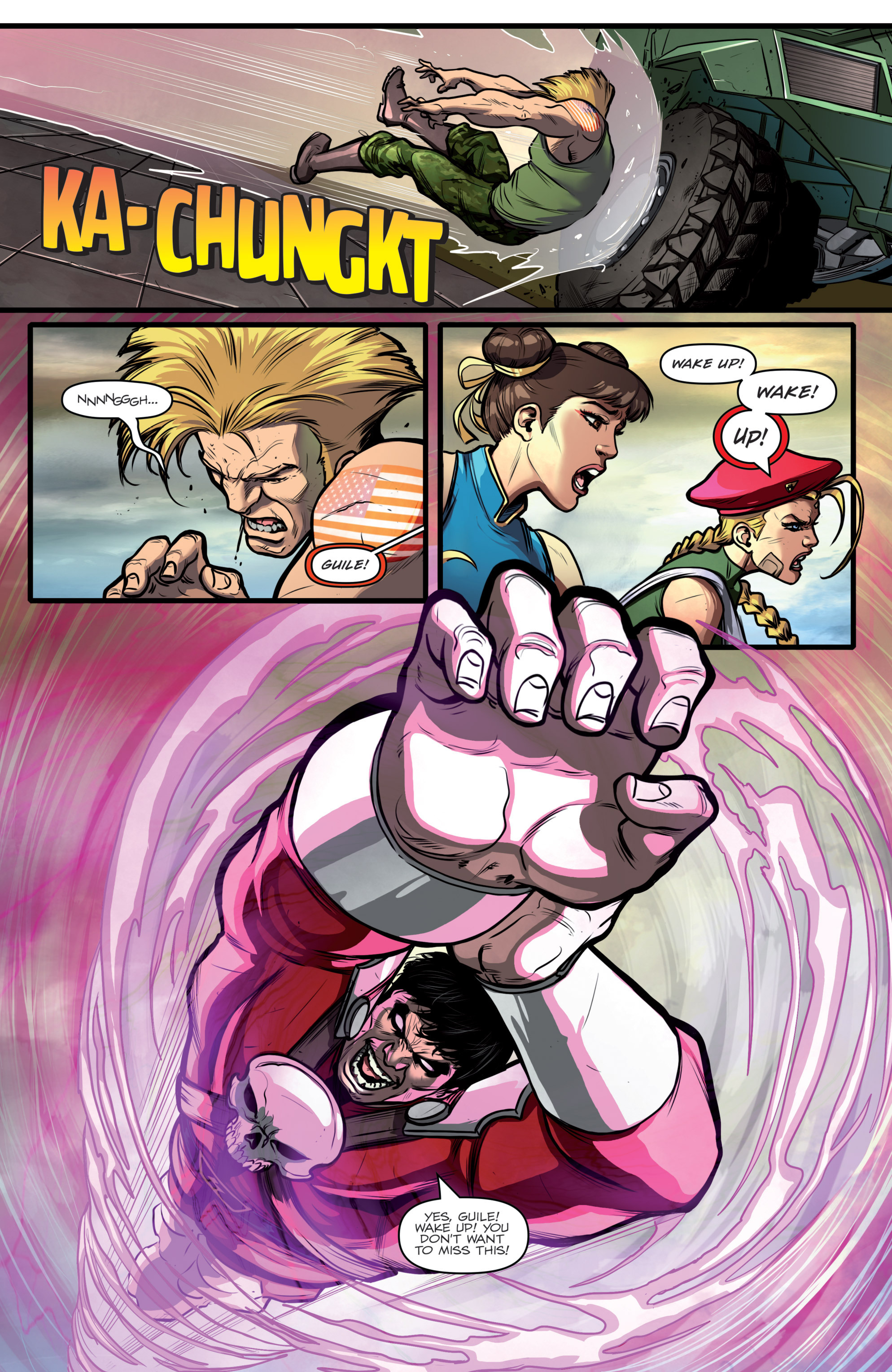 Read online Street Fighter X G.I. Joe comic -  Issue #4 - 19