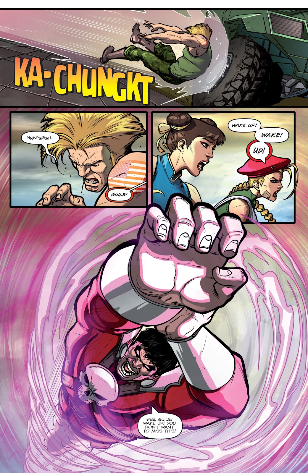 Street Fighter X G.I. Joe issue 4 - Page 19