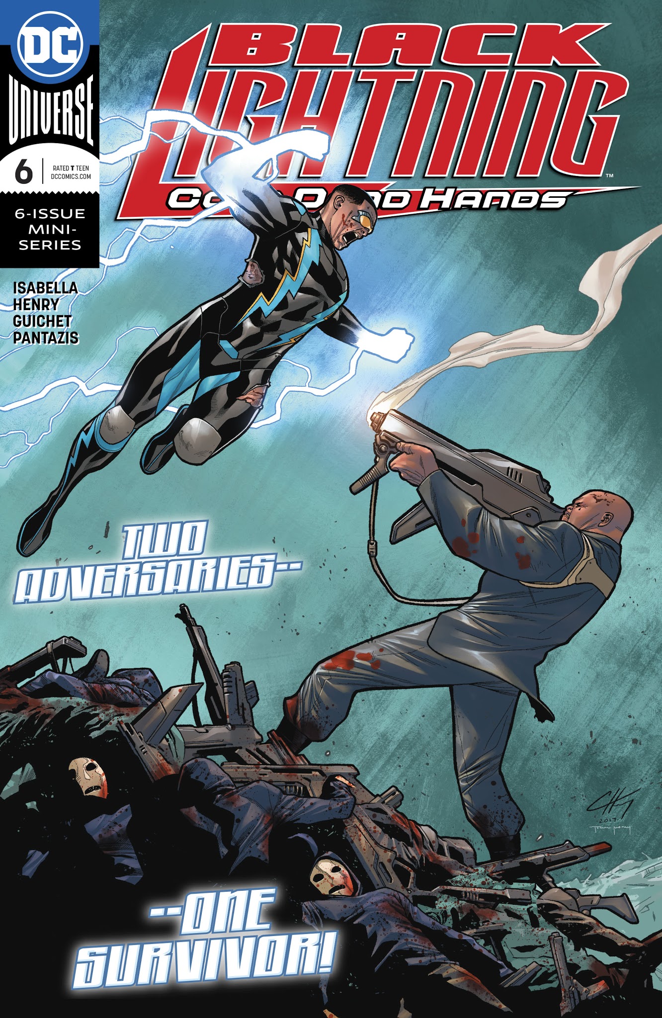 Read online Black Lightning: Cold Dead Hands comic -  Issue #6 - 1