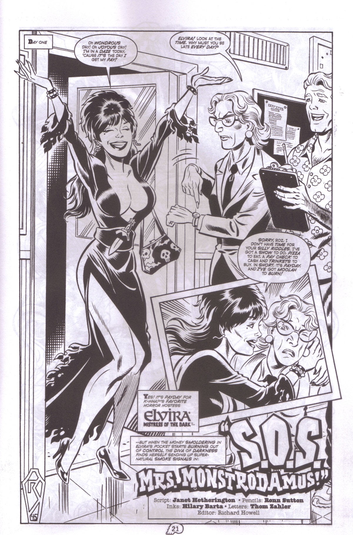 Read online Elvira, Mistress of the Dark comic -  Issue #165 - 19