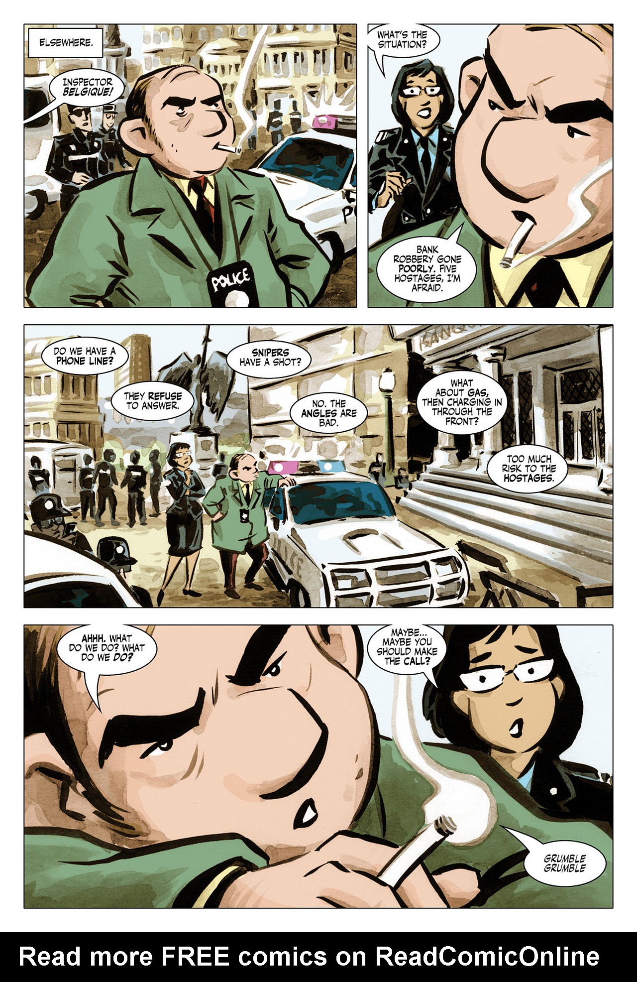 Read online Bandette (2012) comic -  Issue #1 - 10