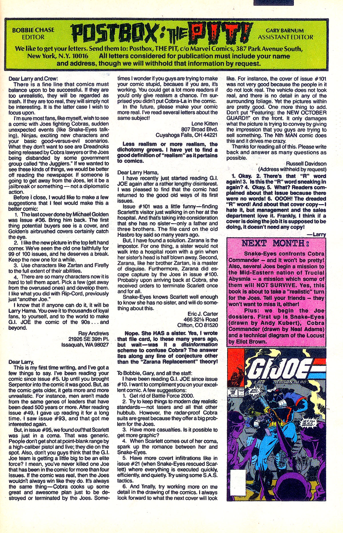 Read online G.I. Joe: A Real American Hero comic -  Issue #107 - 24