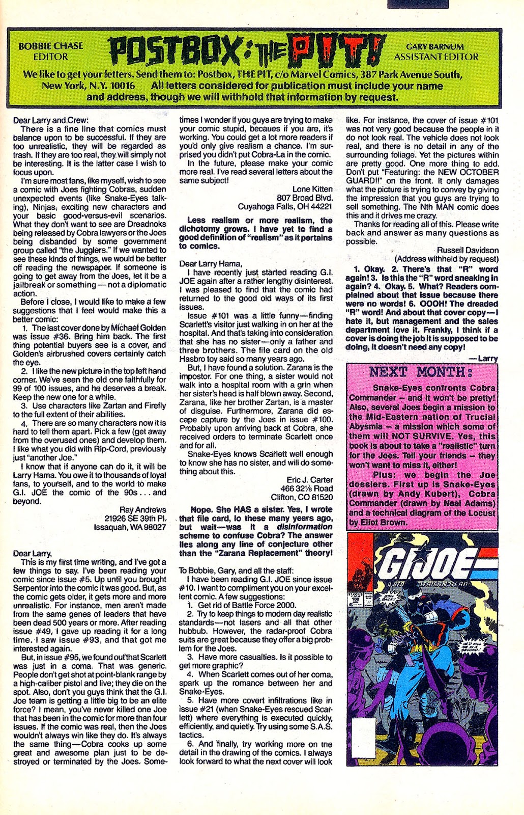 G.I. Joe: A Real American Hero issue 107 - Page 24