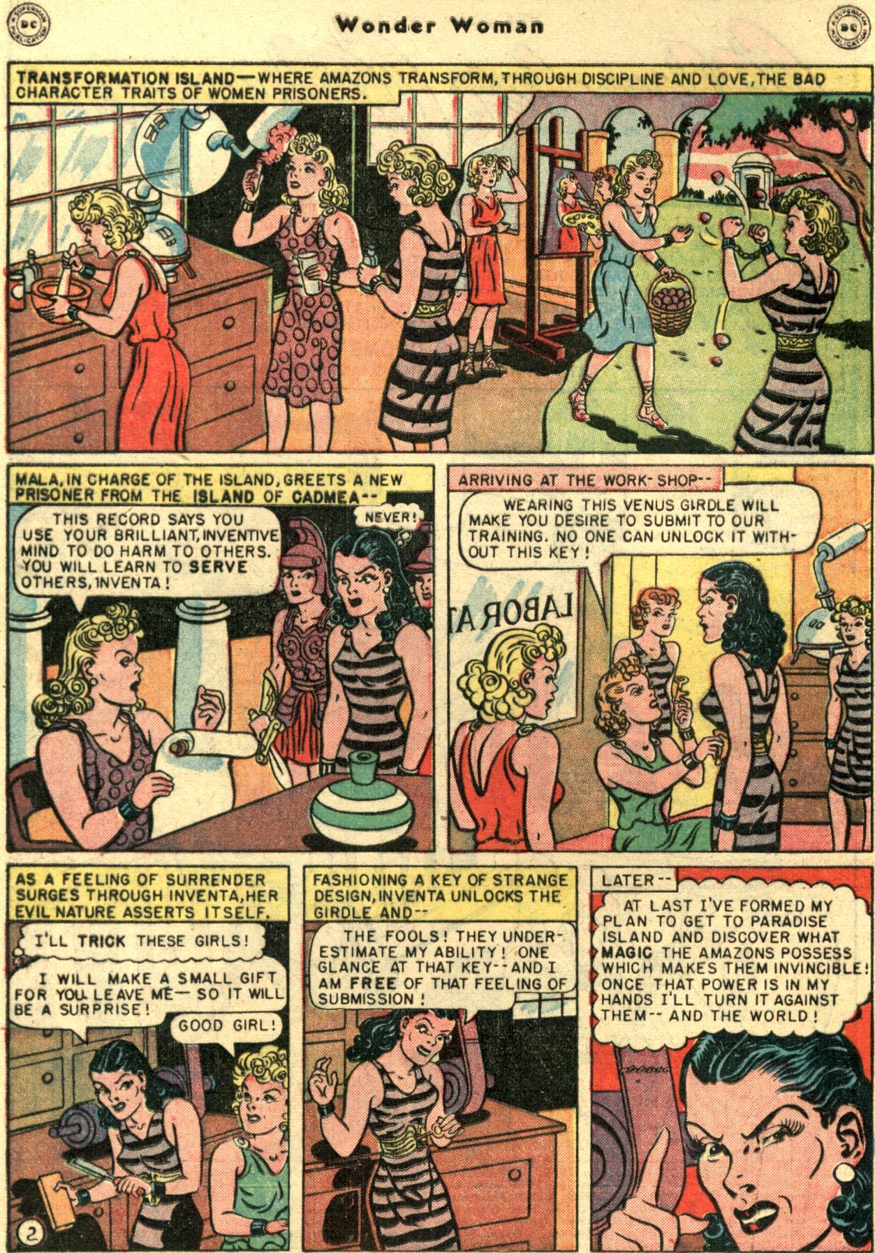 Read online Wonder Woman (1942) comic -  Issue #33 - 4