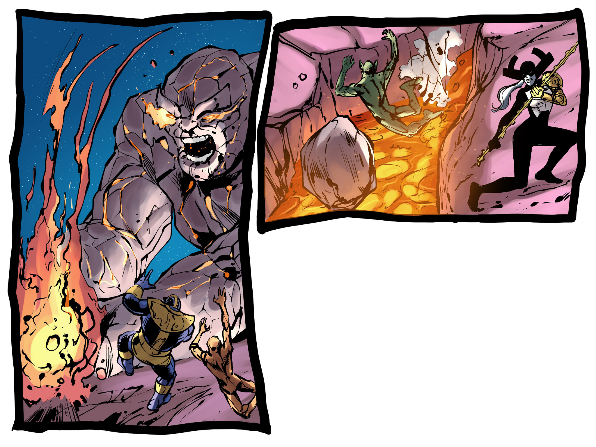 Read online Thanos: A God Up There Listening comic -  Issue # TPB - 272