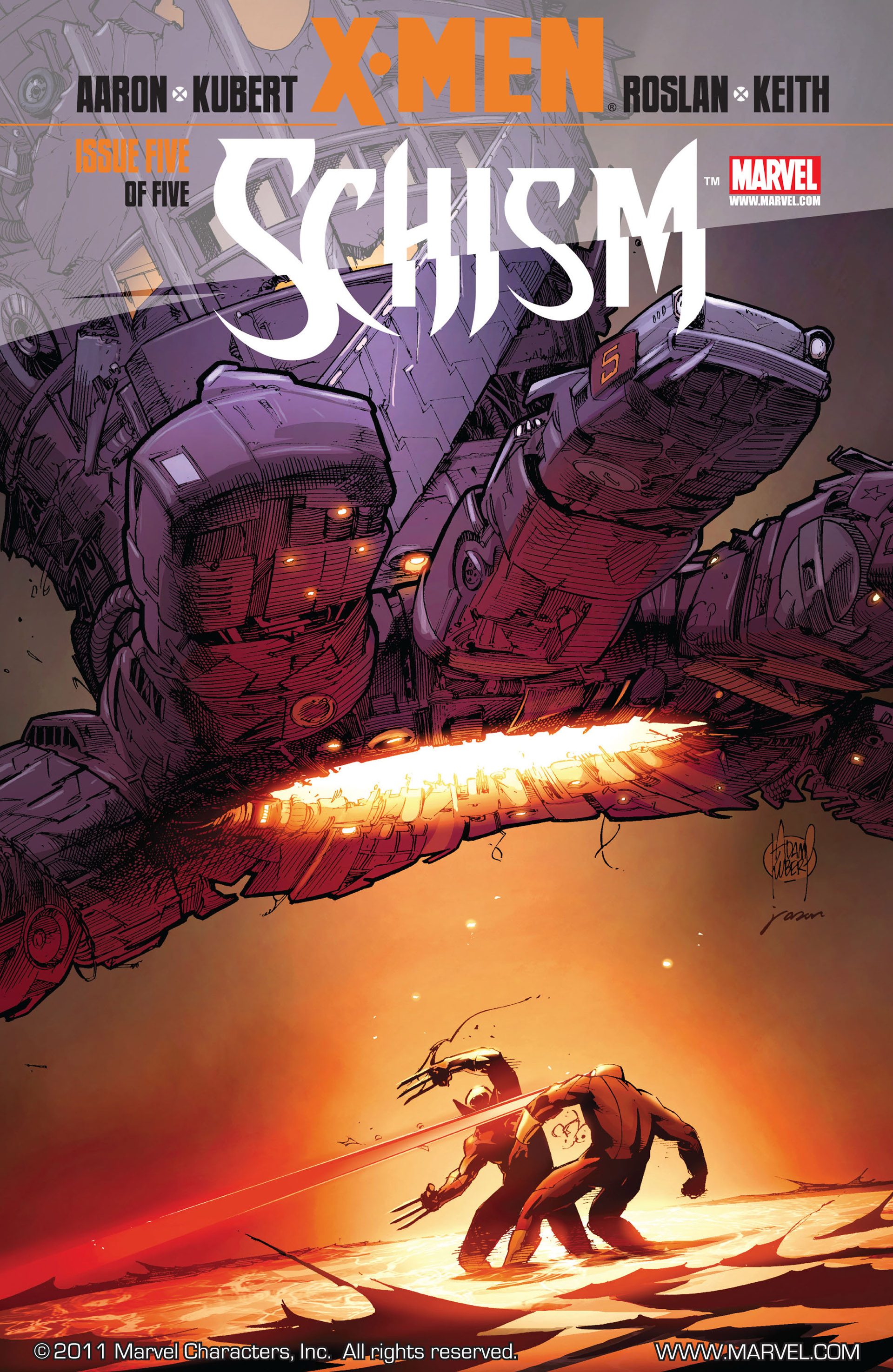 Read online X-Men: Schism comic -  Issue #5 - 1