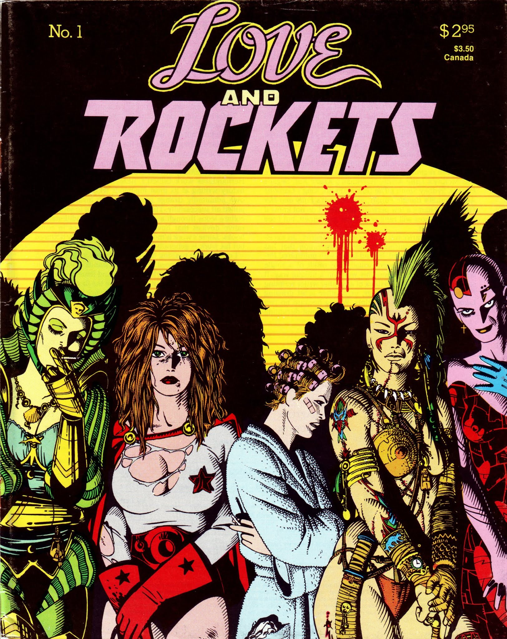 Read online Love and Rockets (1982) comic -  Issue #1 - 1