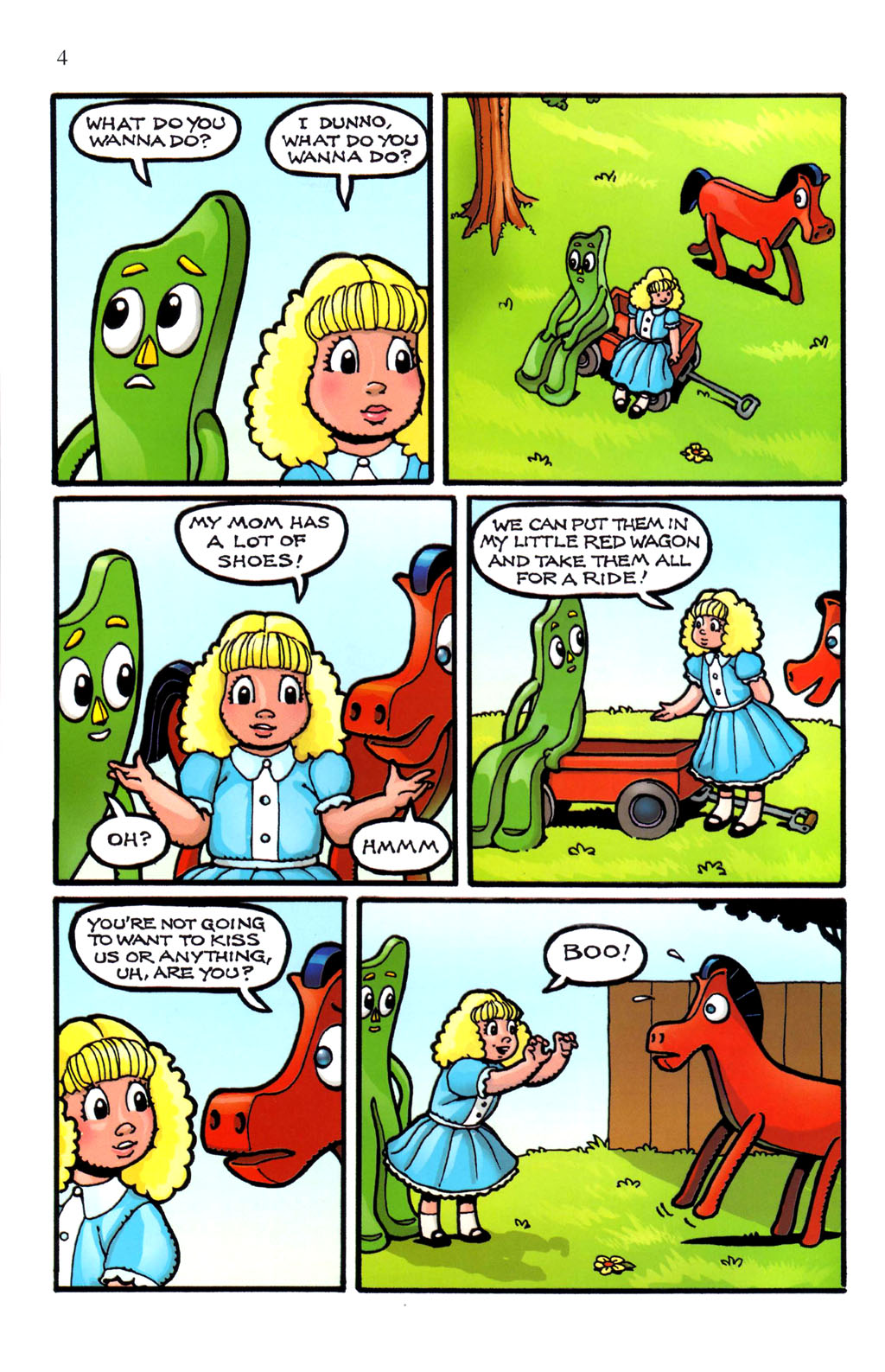Read online Gumby (2006) comic -  Issue #1 - 6