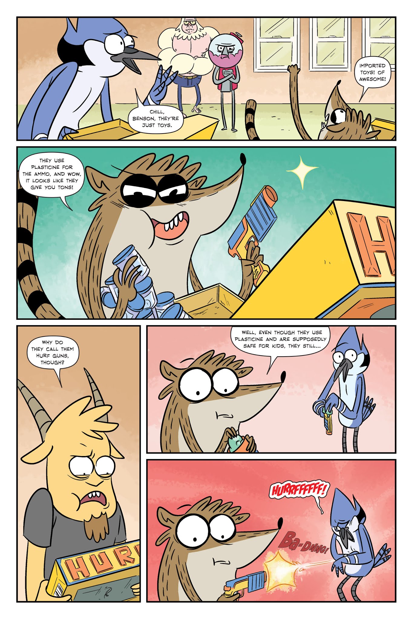 Read online Regular Show: Noir Means Noir, Buddy comic -  Issue # TPB (Part 1) - 11