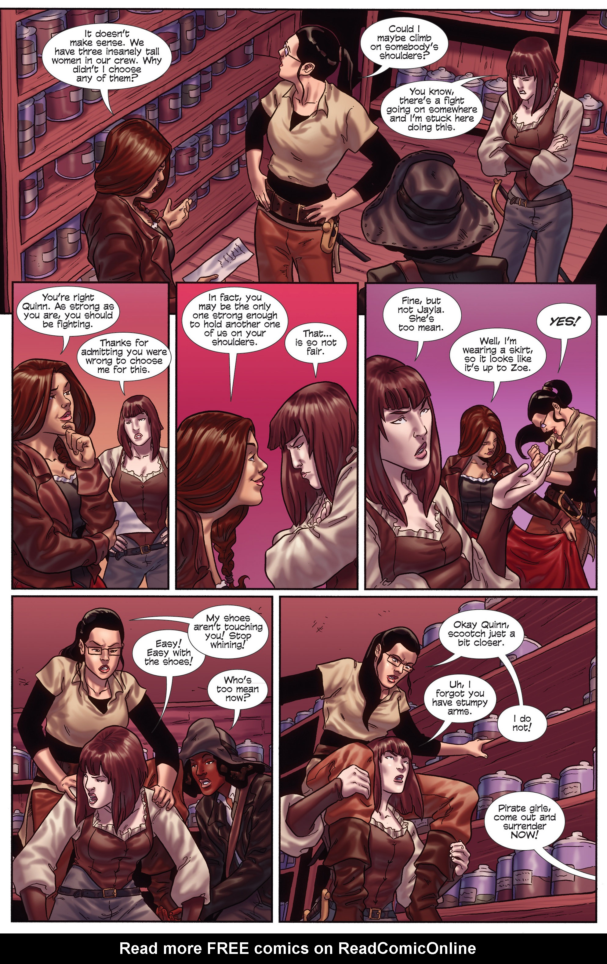 Read online Princeless: Raven the Pirate Princess comic -  Issue #6 - 23