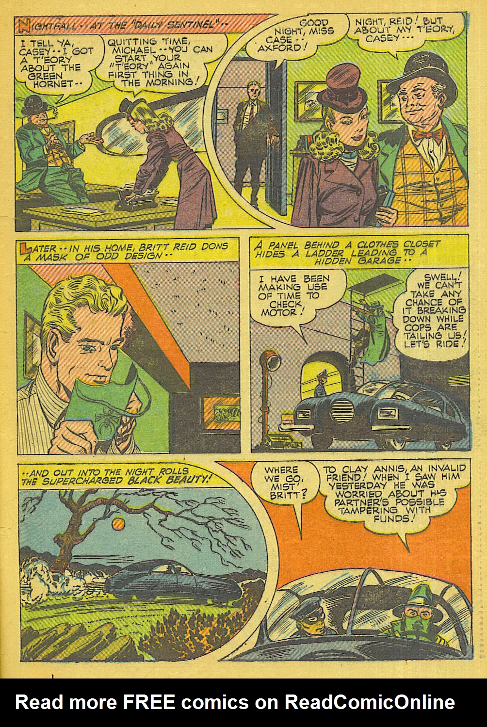 Read online Green Hornet Comics comic -  Issue #32 - 6