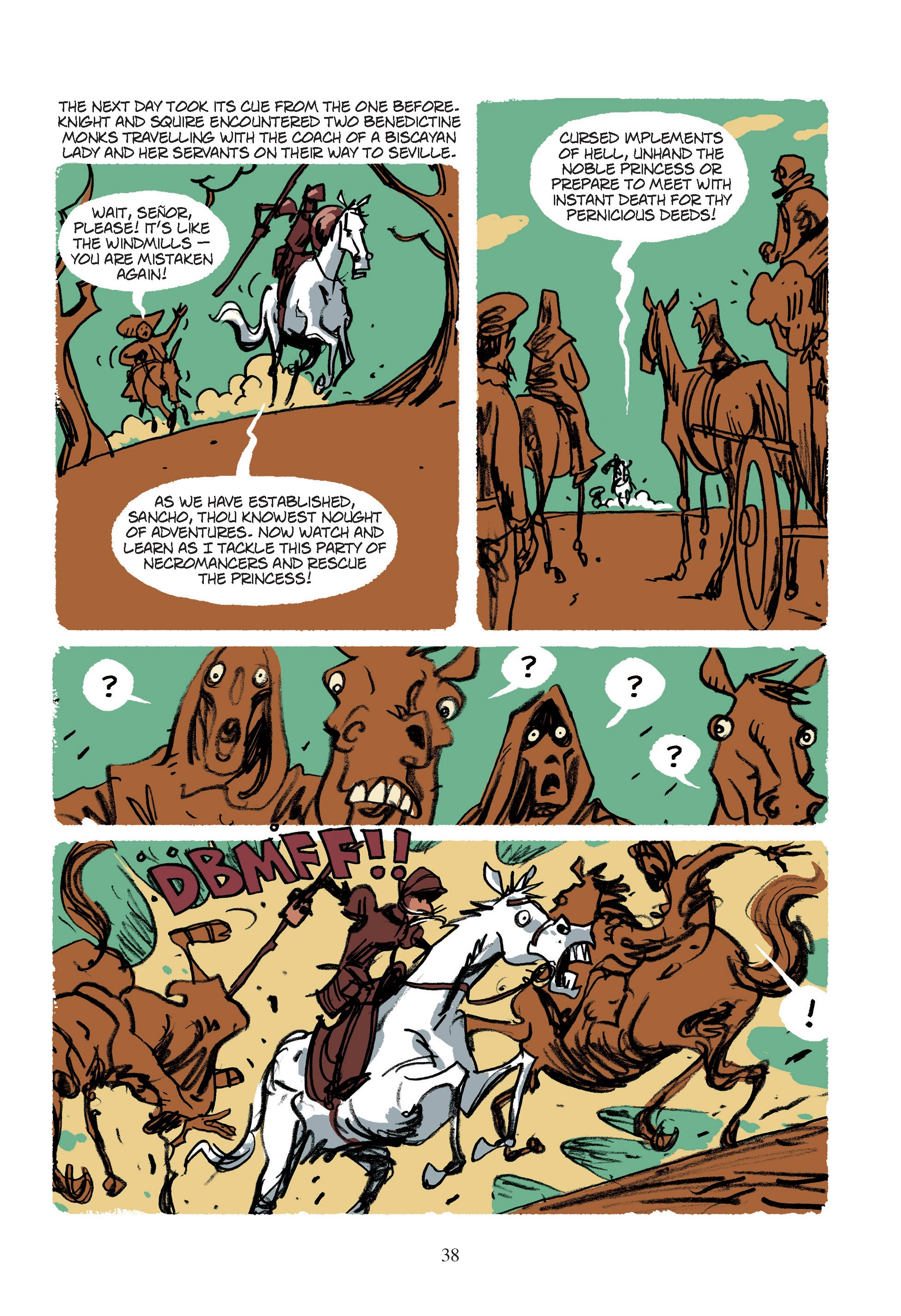 Read online The Complete Don Quixote comic -  Issue # TPB (Part 1) - 37