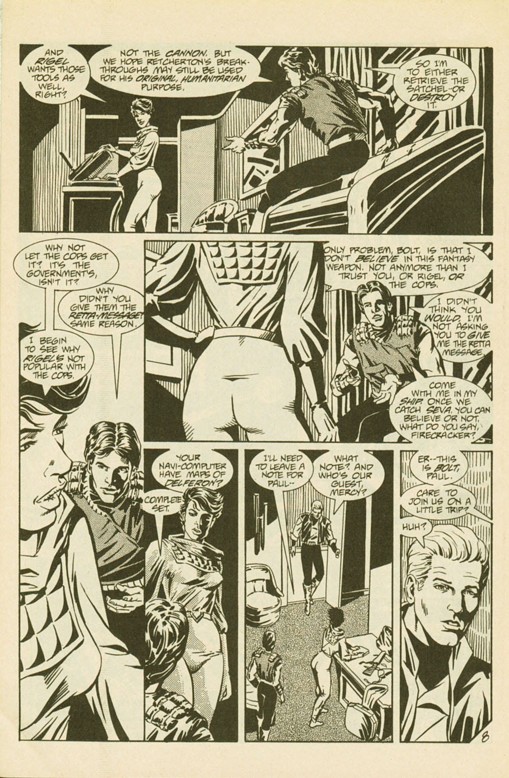 Read online Trekker comic -  Issue #5 - 10