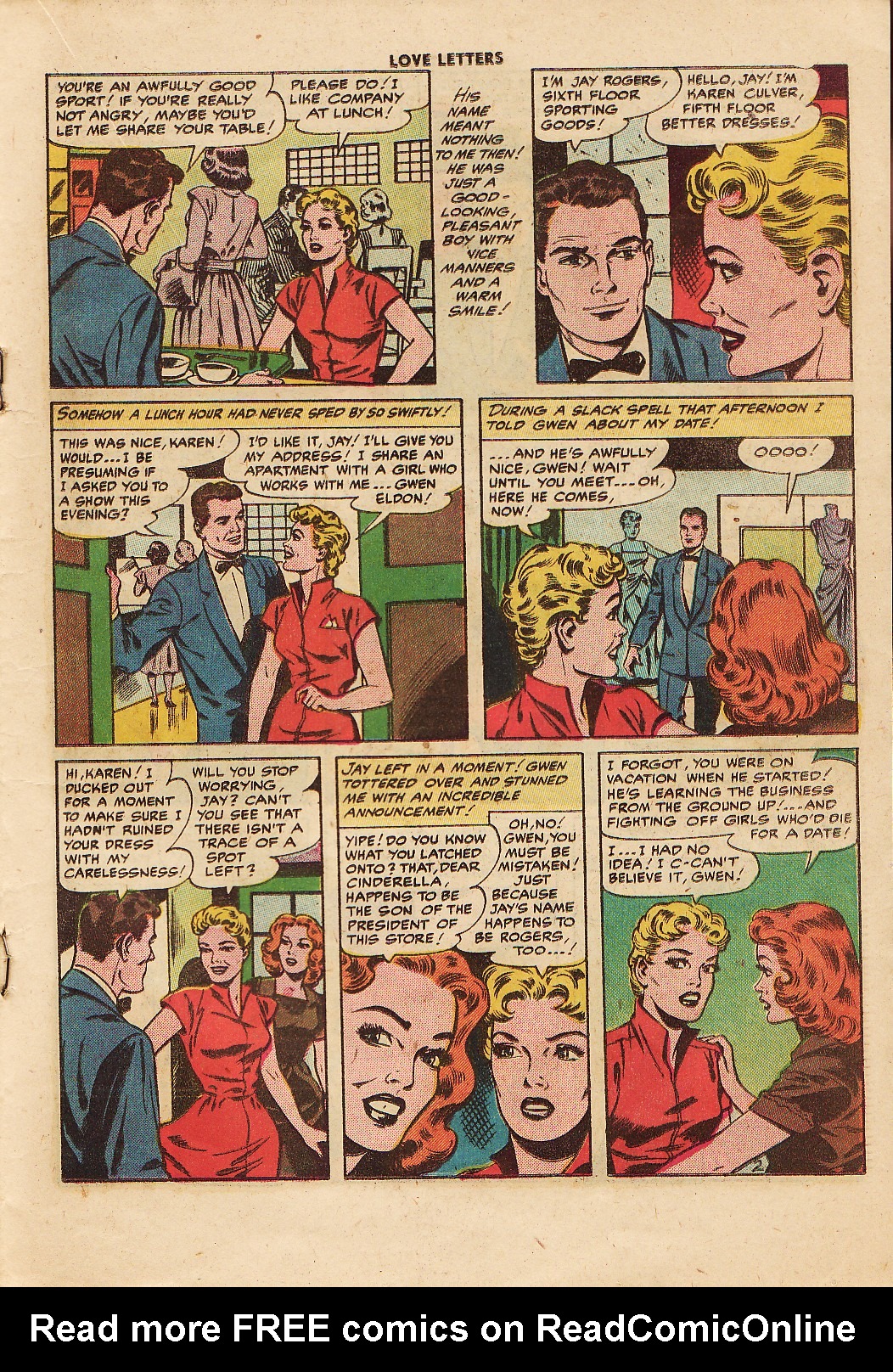 Read online Love Letters comic -  Issue #50 - 20