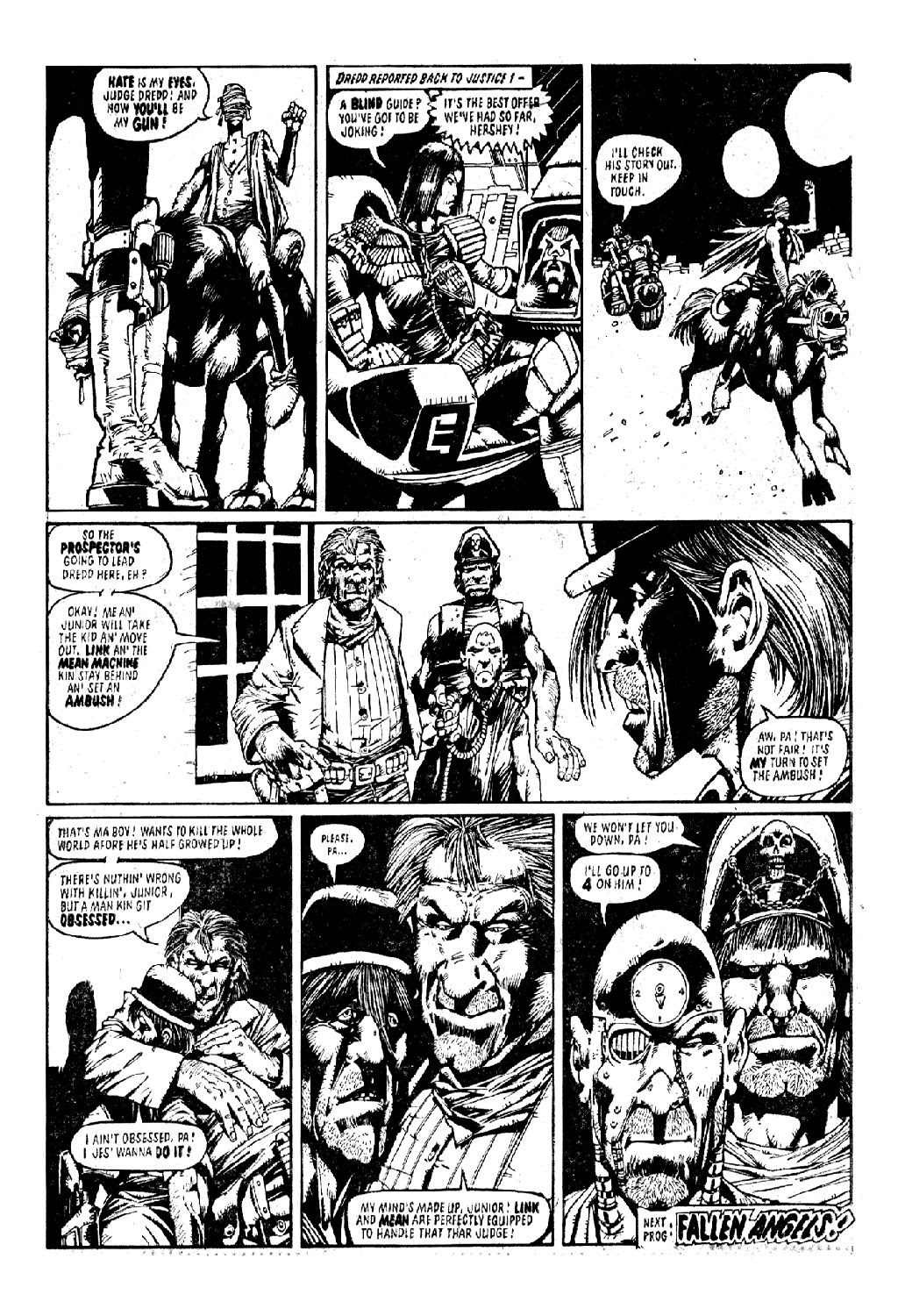 Read online Judge Dredd Epics comic -  Issue # TPB The Judge Child Quest - 115