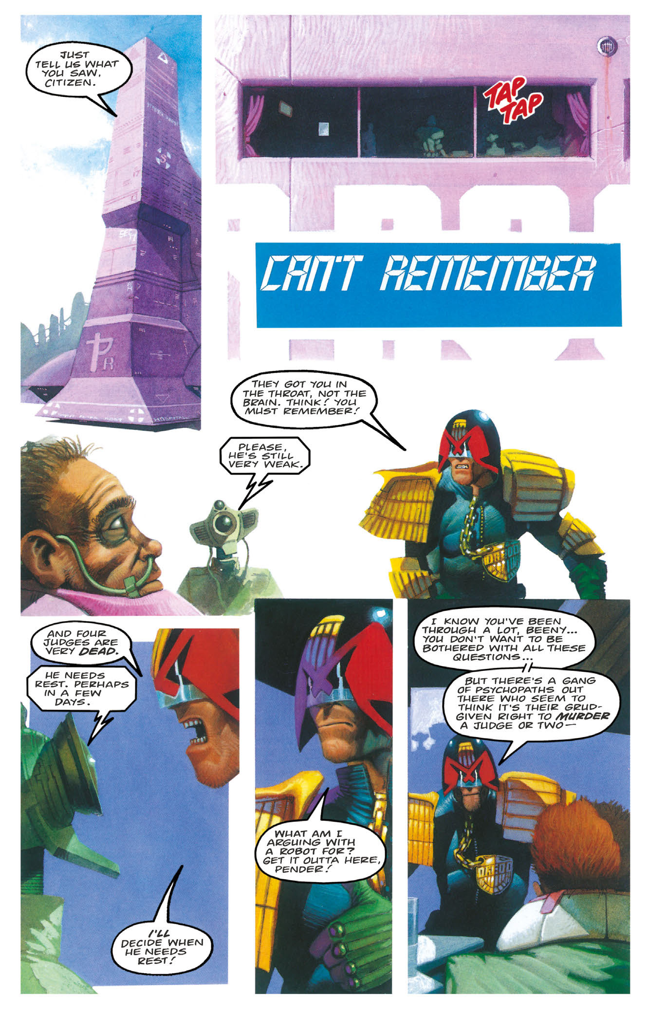 Read online Essential Judge Dredd: America comic -  Issue # TPB (Part 1) - 76