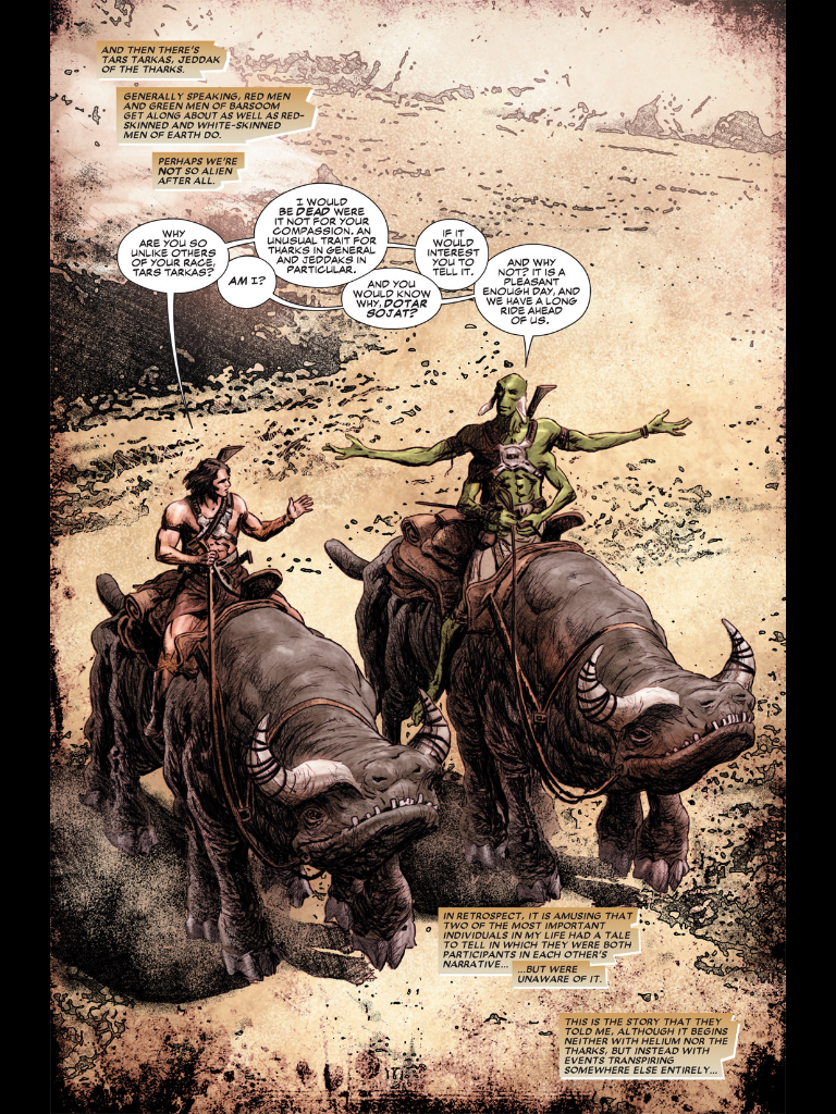 Read online John Carter: The World of Mars comic -  Issue #1 - 4