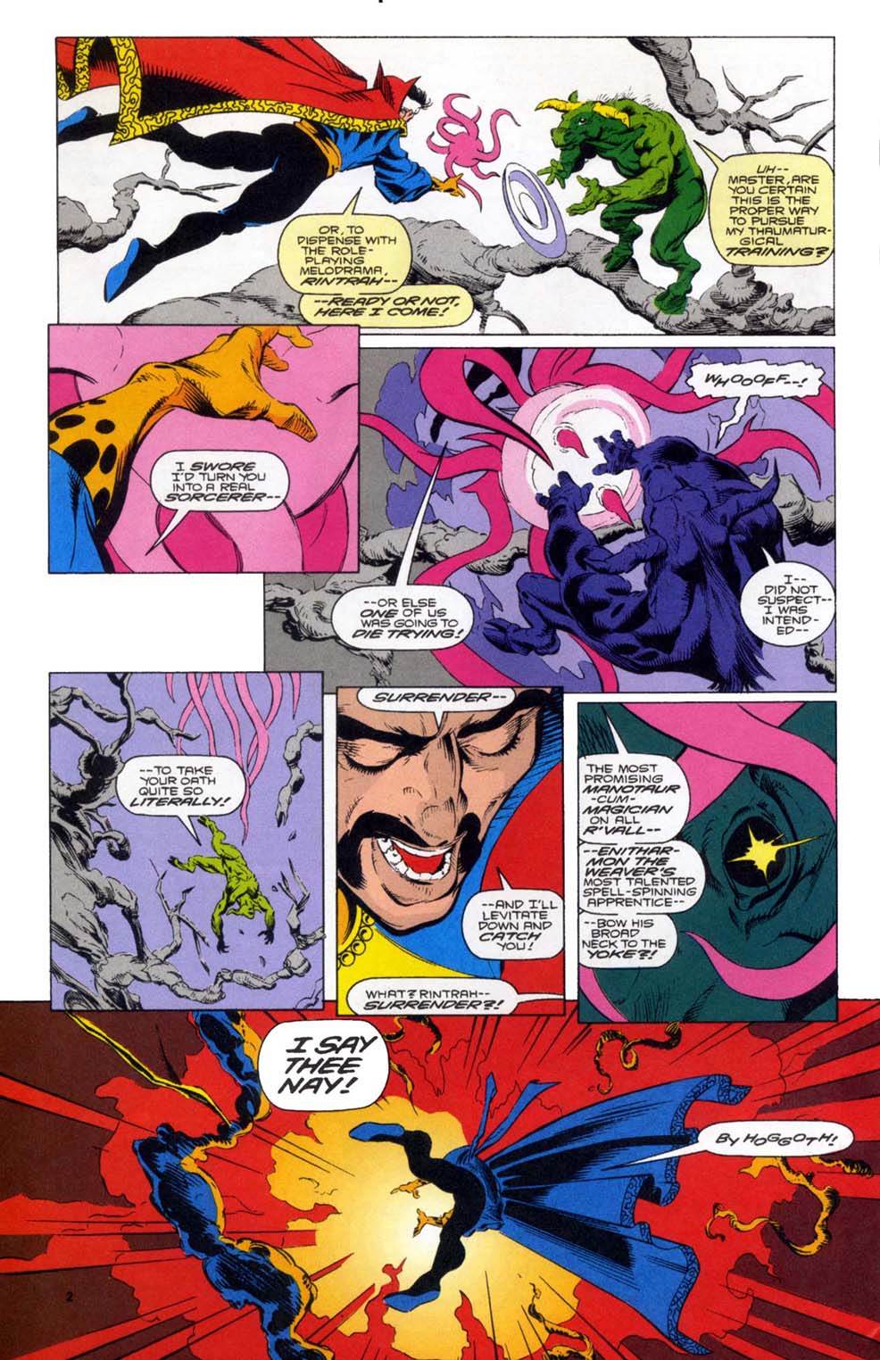 Read online Doctor Strange: Sorcerer Supreme comic -  Issue #38 - 3