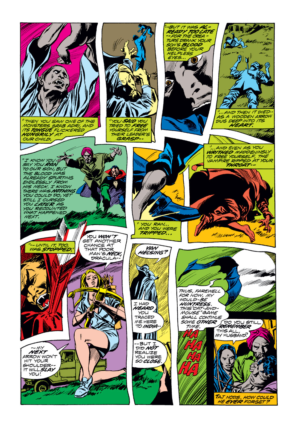 Read online Tomb of Dracula (1972) comic -  Issue #29 - 11