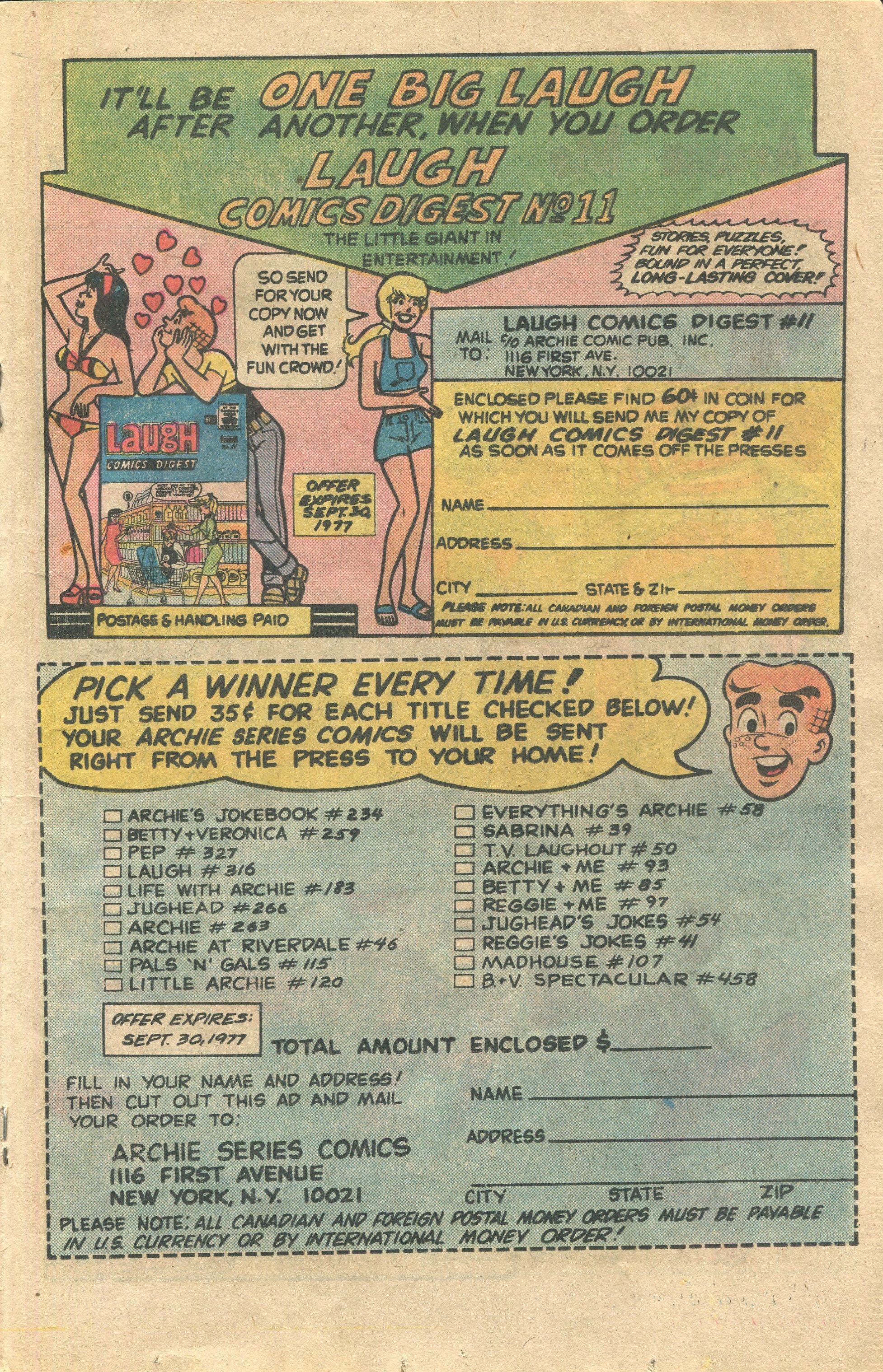 Read online Archie and Me comic -  Issue #92 - 19