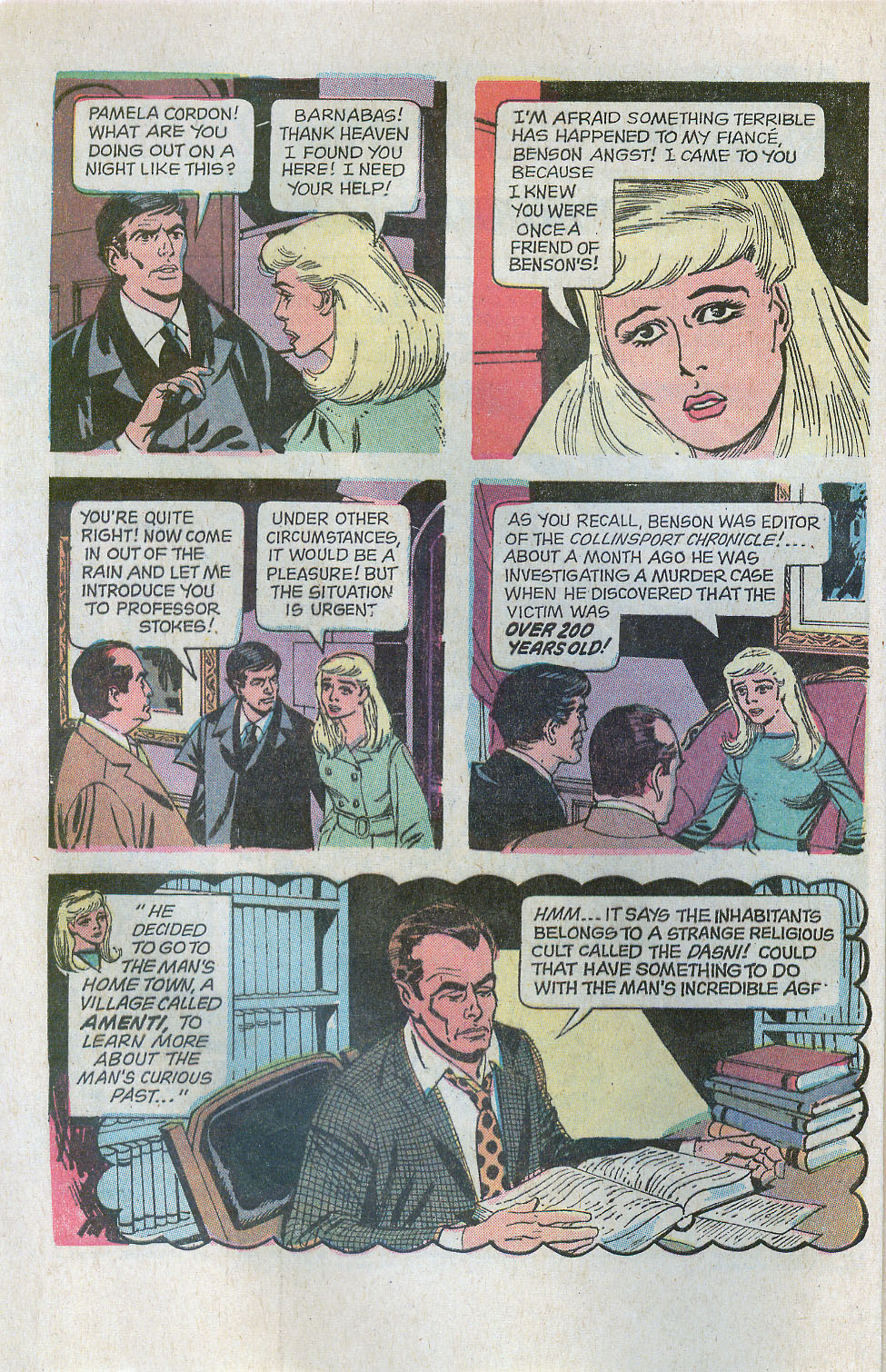 Read online Dark Shadows (1969) comic -  Issue #23 - 4