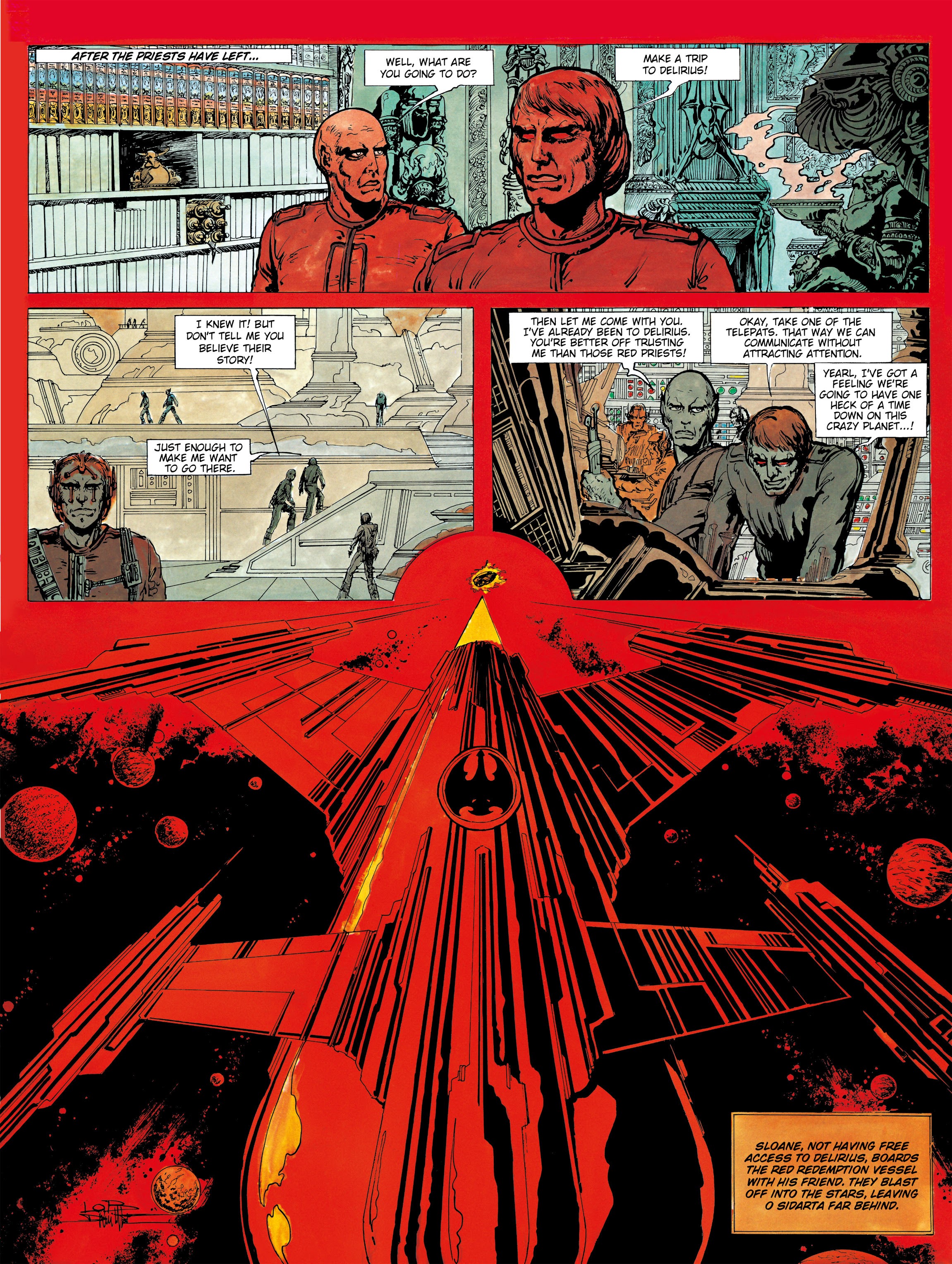 Read online Lone Sloane: Delirius comic -  Issue # Full - 14