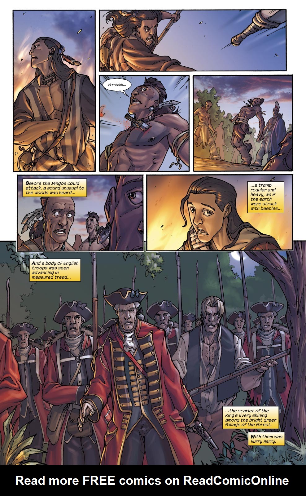 Read online The Last of the Mohicans comic -  Issue #5 - 26