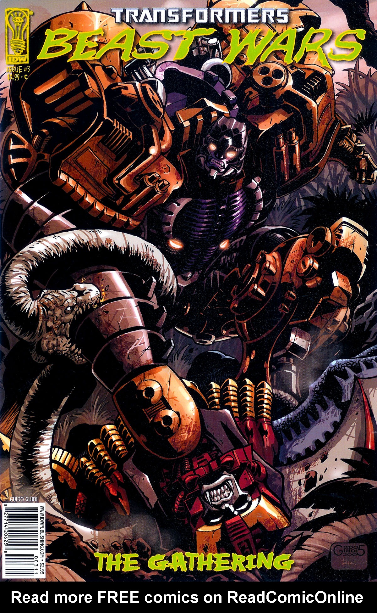 Read online Transformers, Beast Wars: The Gathering comic -  Issue #3 - 3