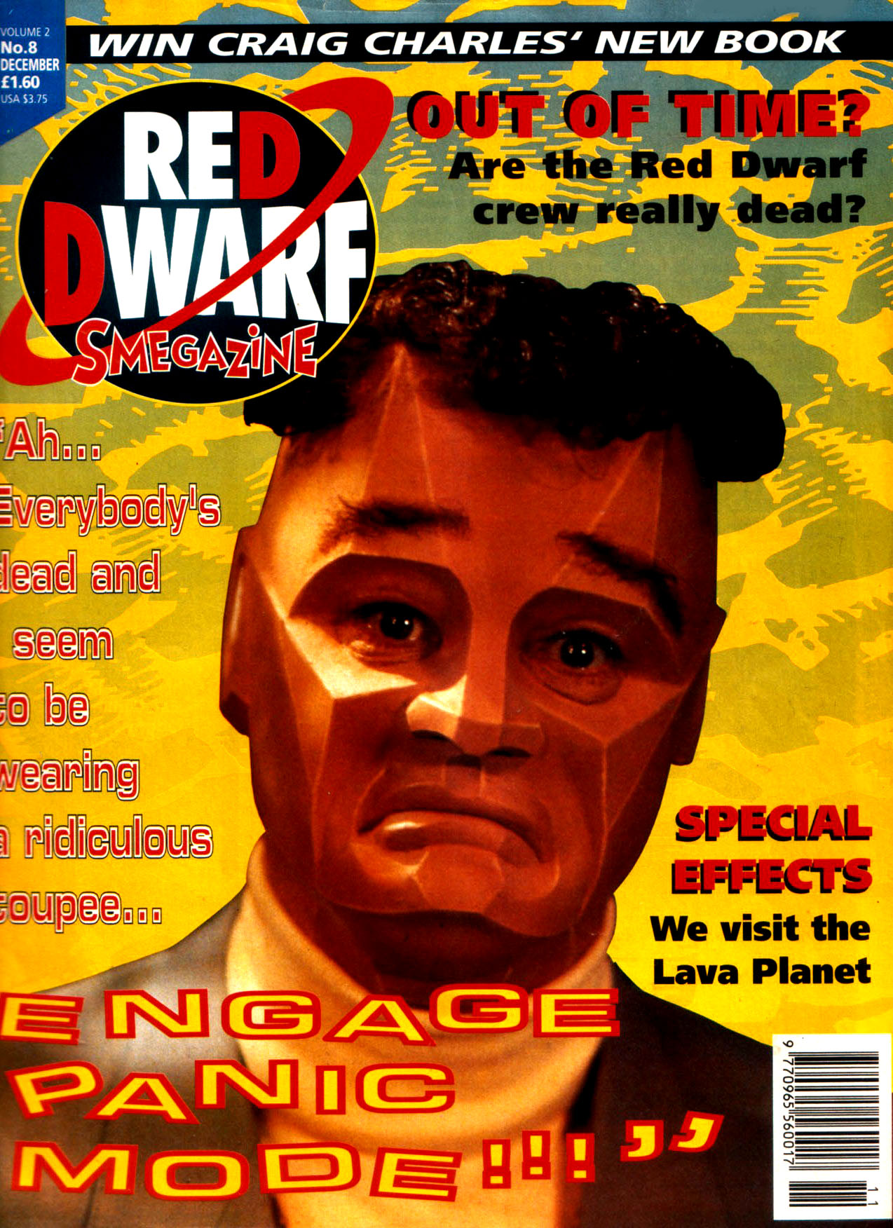 Read online Red Dwarf Smegazine (1993) comic -  Issue #8 - 1
