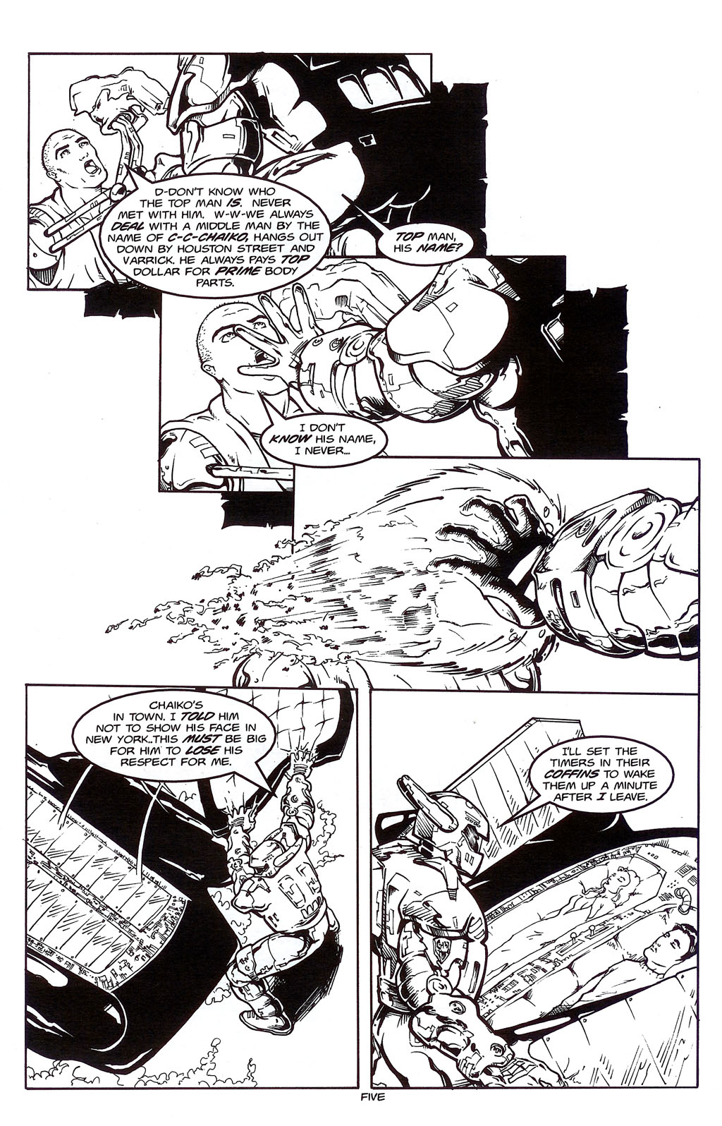 Read online Manslaughter comic -  Issue # Full - 7