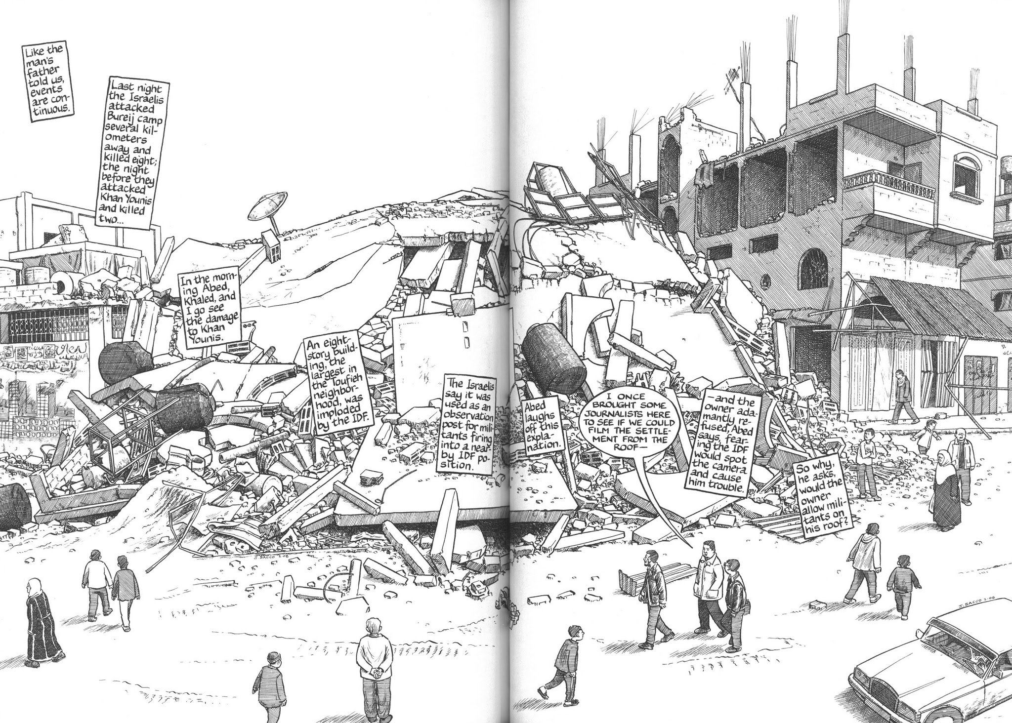 Read online Footnotes in Gaza comic -  Issue # TPB - 273