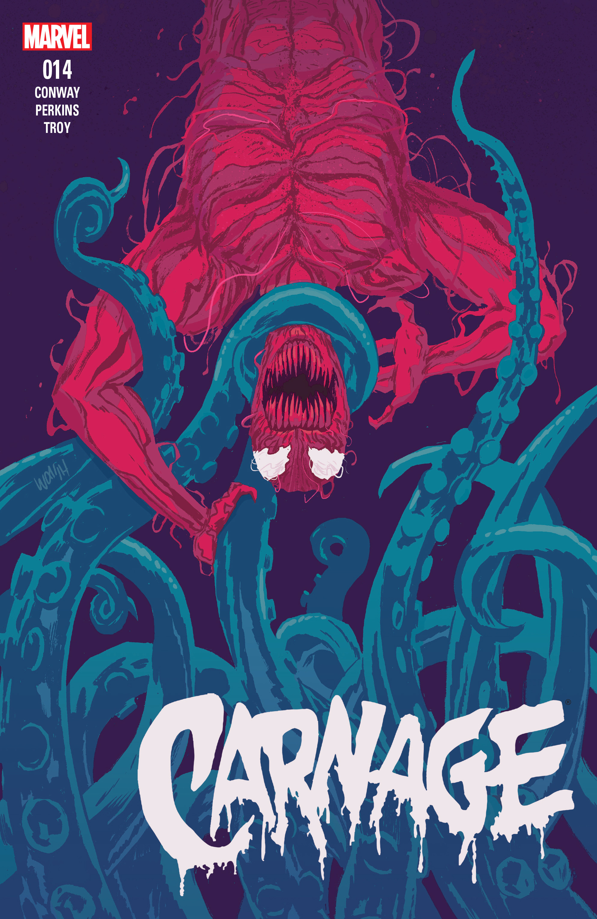 Read online Carnage (2016) comic -  Issue #14 - 1