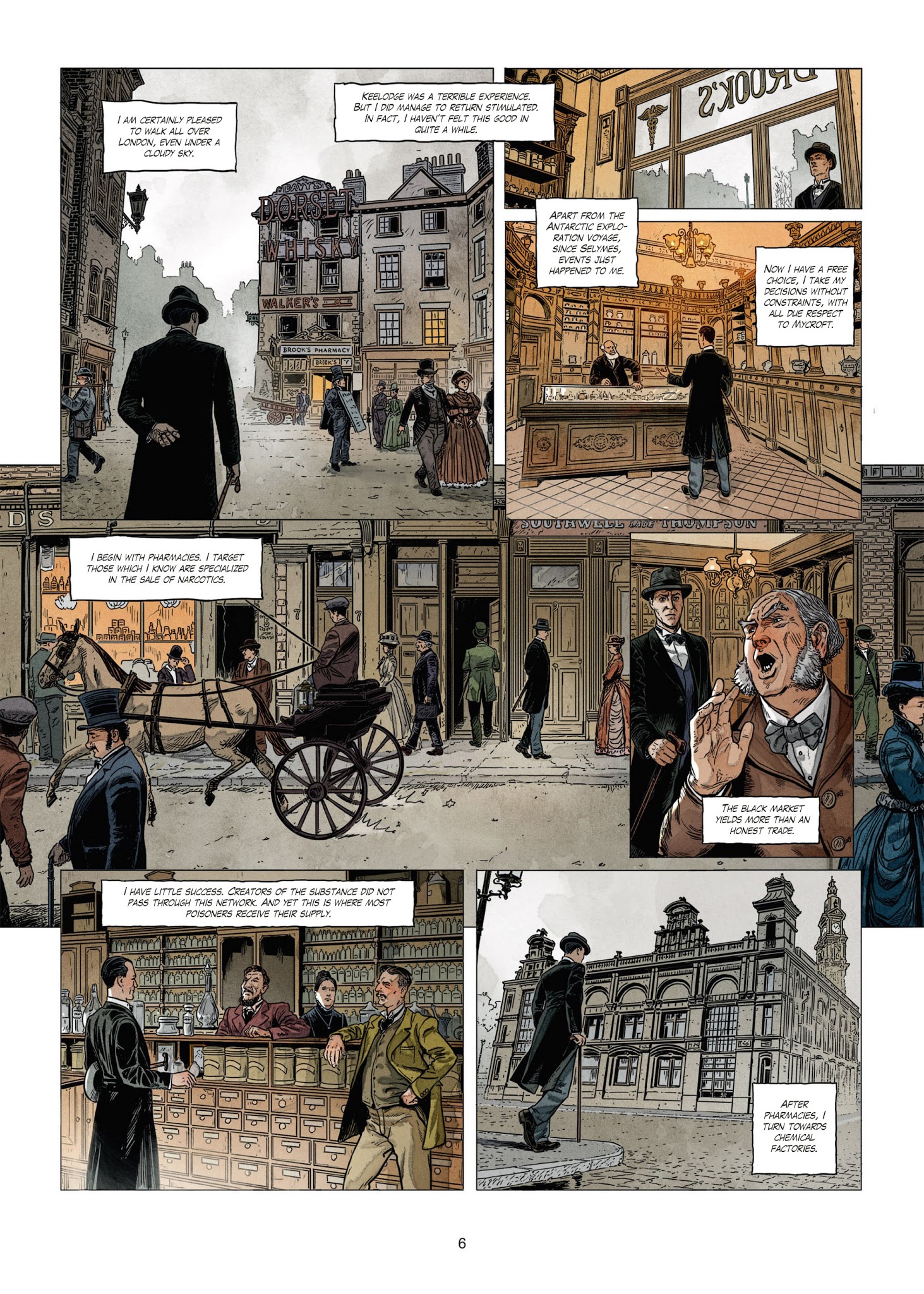 Read online Sherlock Holmes Society comic -  Issue #2 - 6