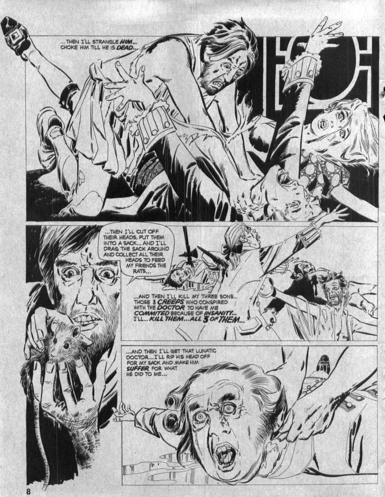 Read online Psycho comic -  Issue #15 - 8