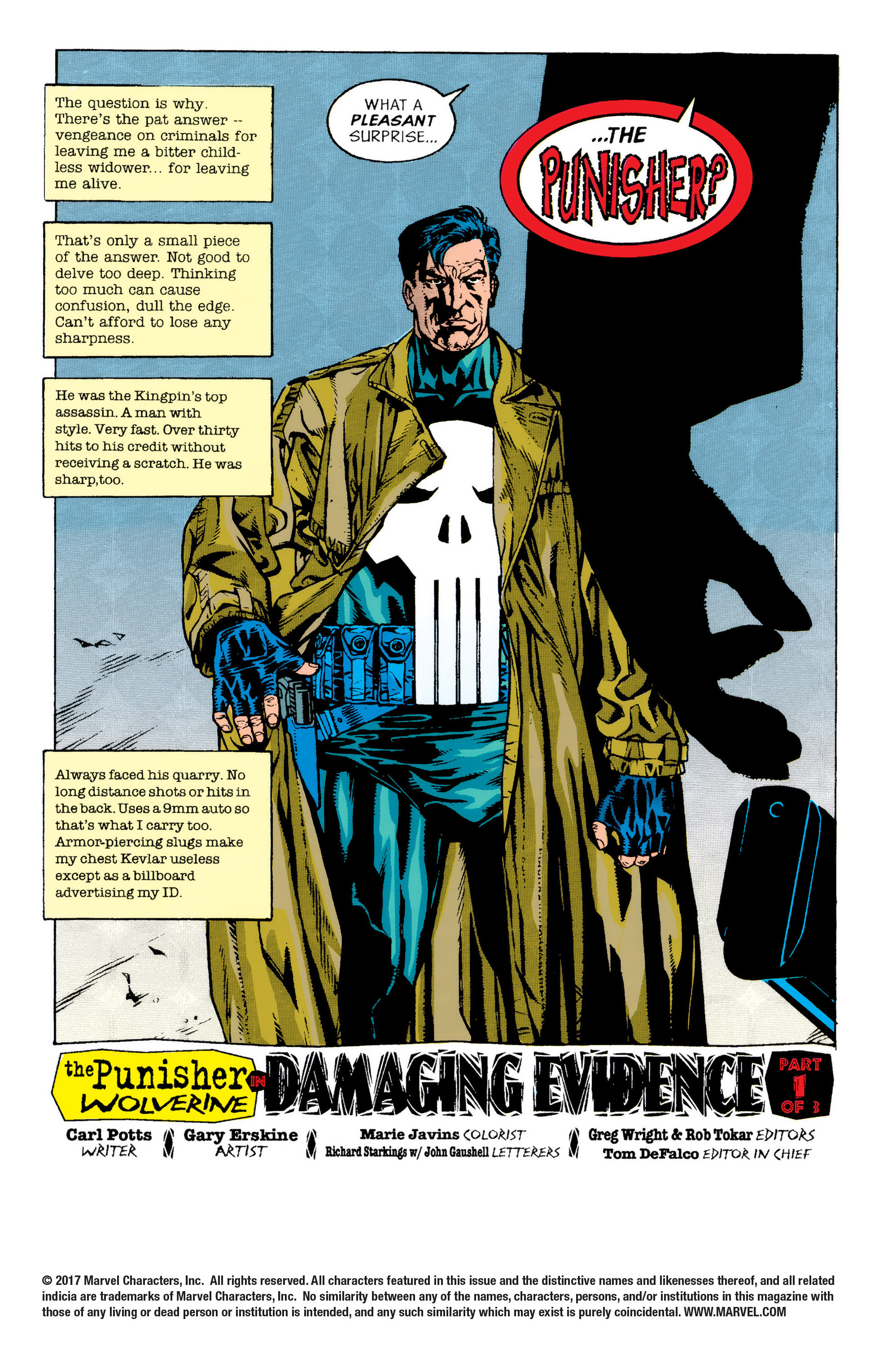 Read online Wolverine and the Punisher: Damaging Evidence comic -  Issue #1 - 3