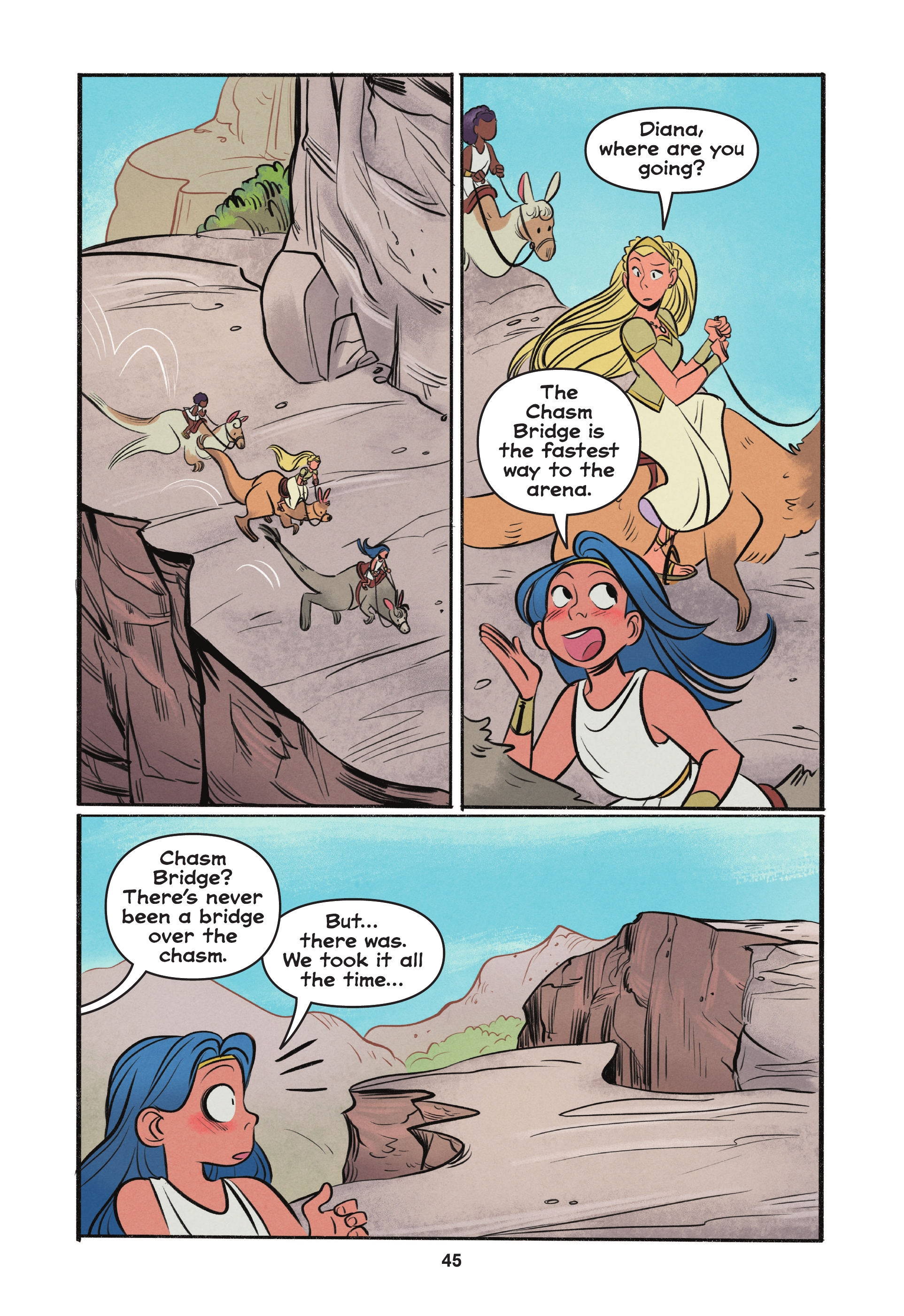 Read online Diana and Nubia: Princesses of the Amazons comic -  Issue # TPB (Part 1) - 43