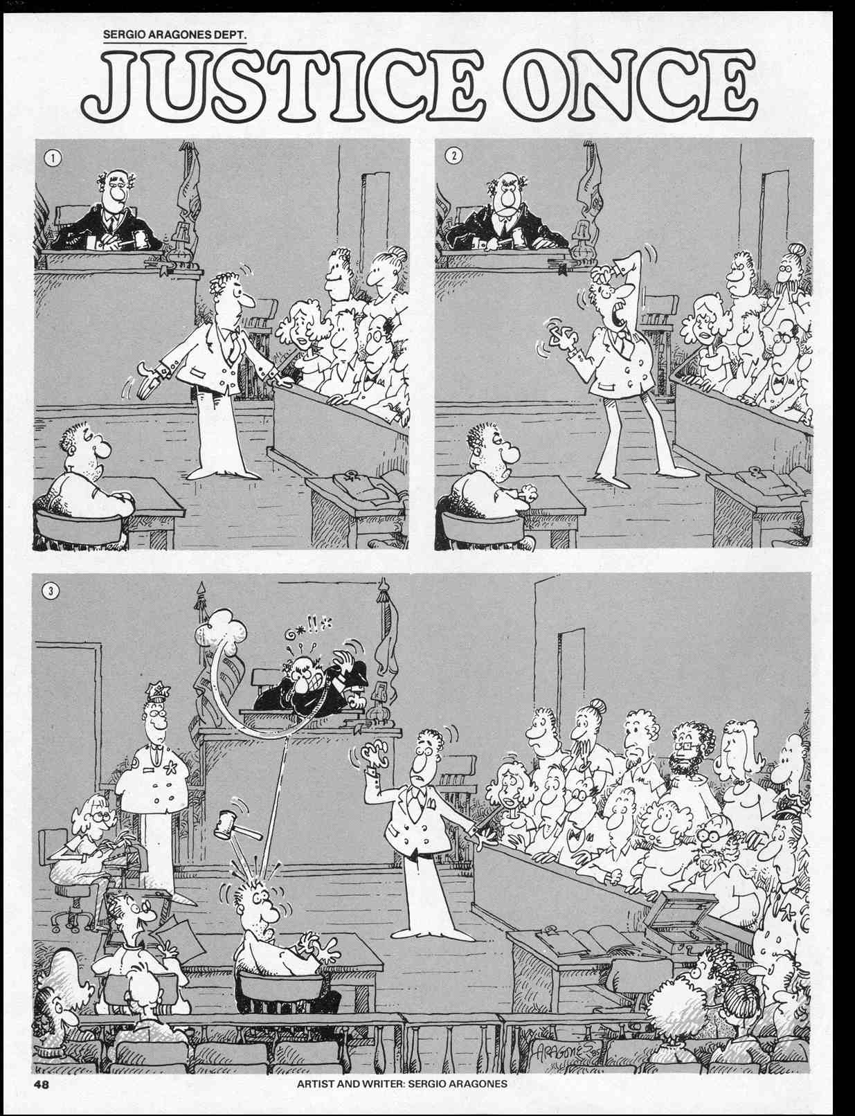 Read online MAD comic -  Issue #258 - 50