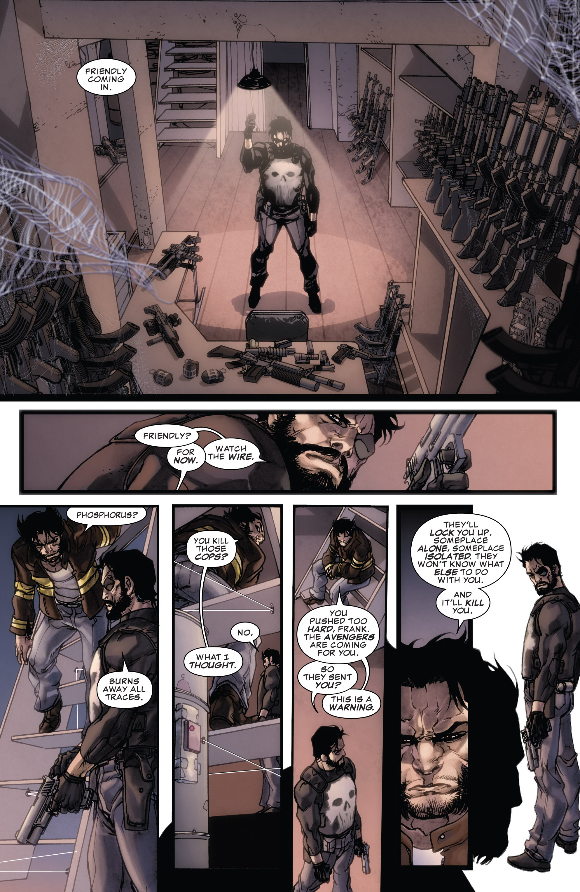 Read online Punisher: War Zone (2012) comic -  Issue #1 - 21