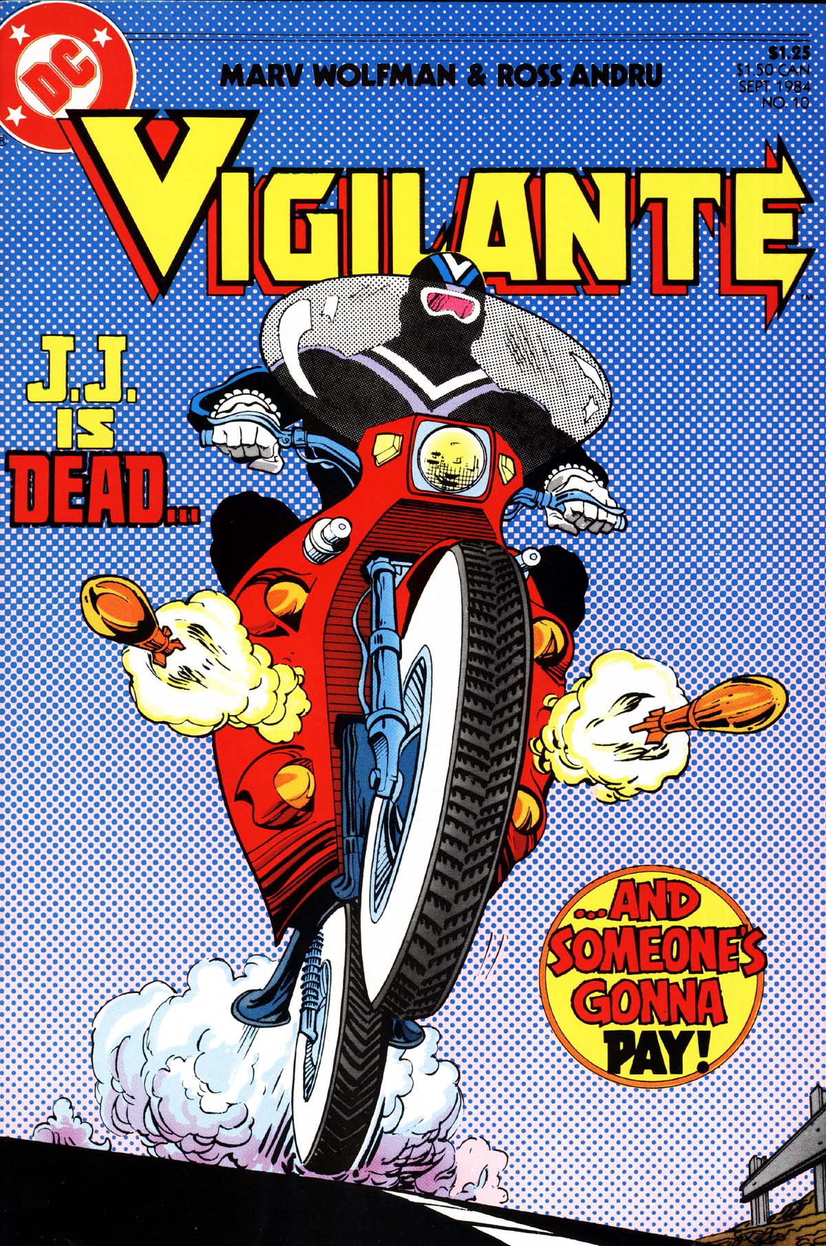 Read online Vigilante (1983) comic -  Issue #10 - 1