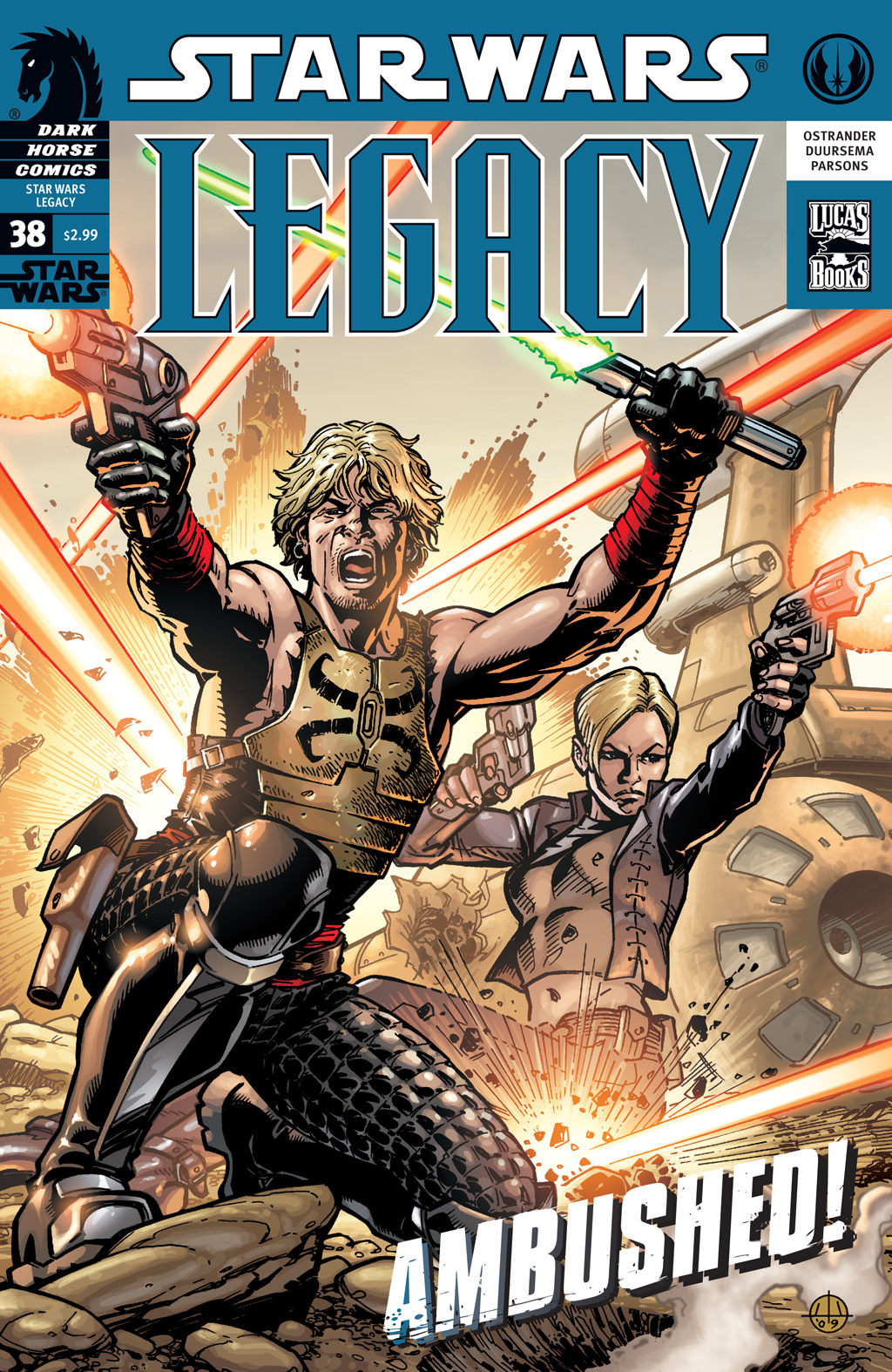 Read online Star Wars: Legacy (2006) comic -  Issue #38 - 1